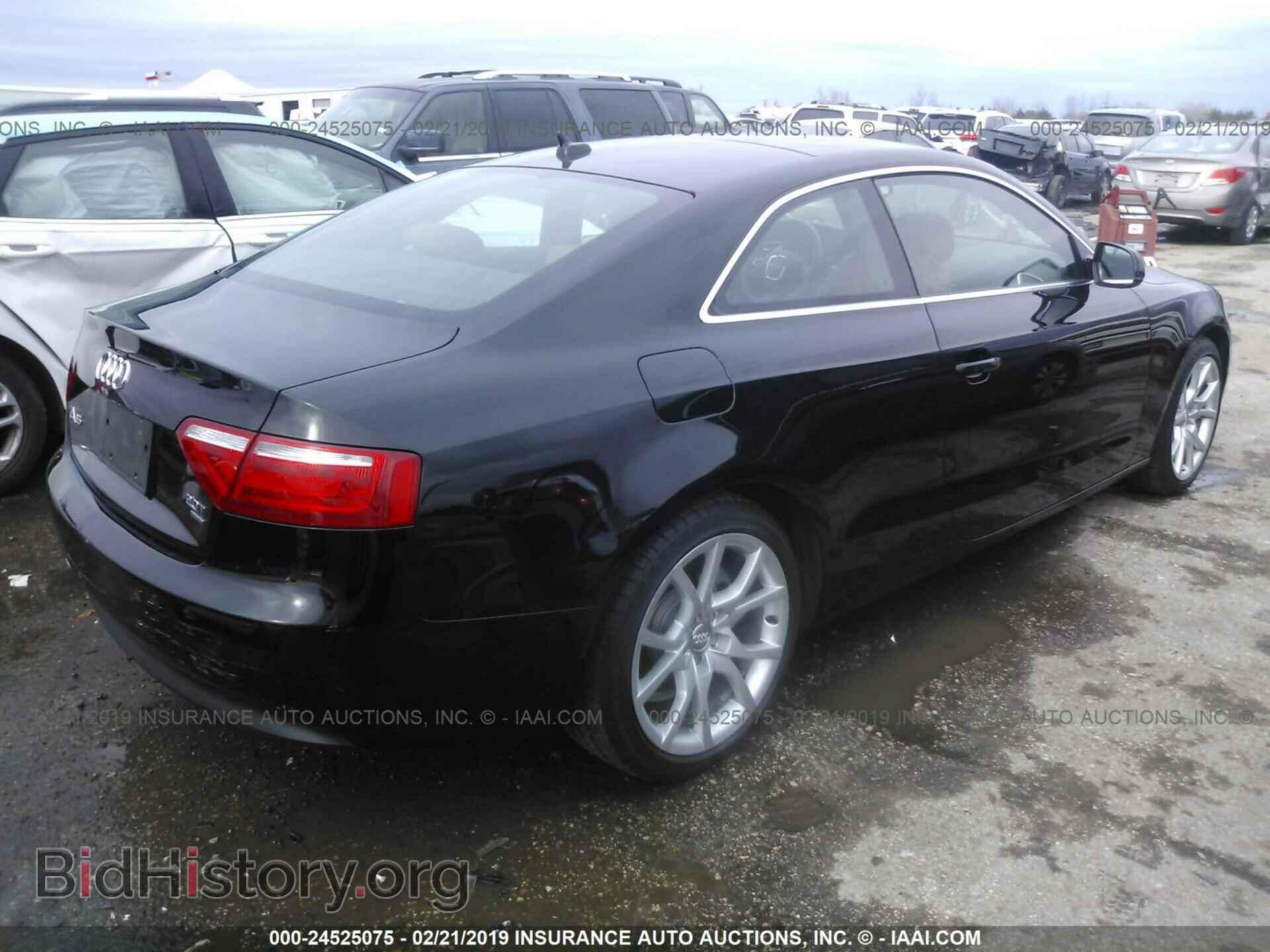 2012 AUDI A5 - VIN: WAUCFAFR4CA002207 - Фото 4