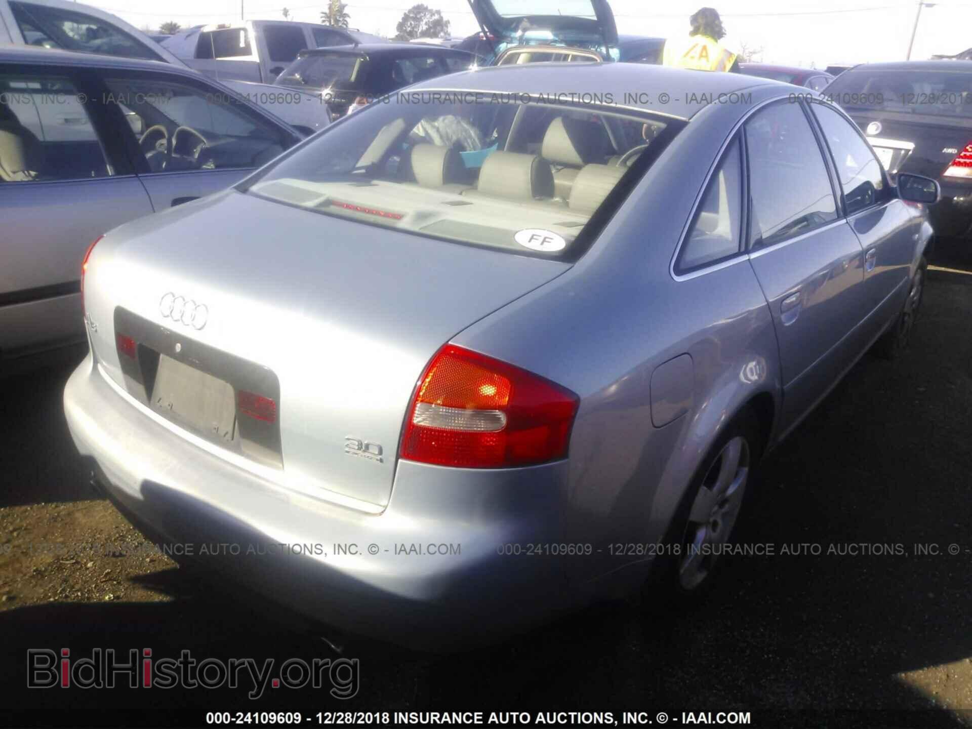 2002 AUDI A6 - VIN: WAULT64B42N032875 - Фото 4