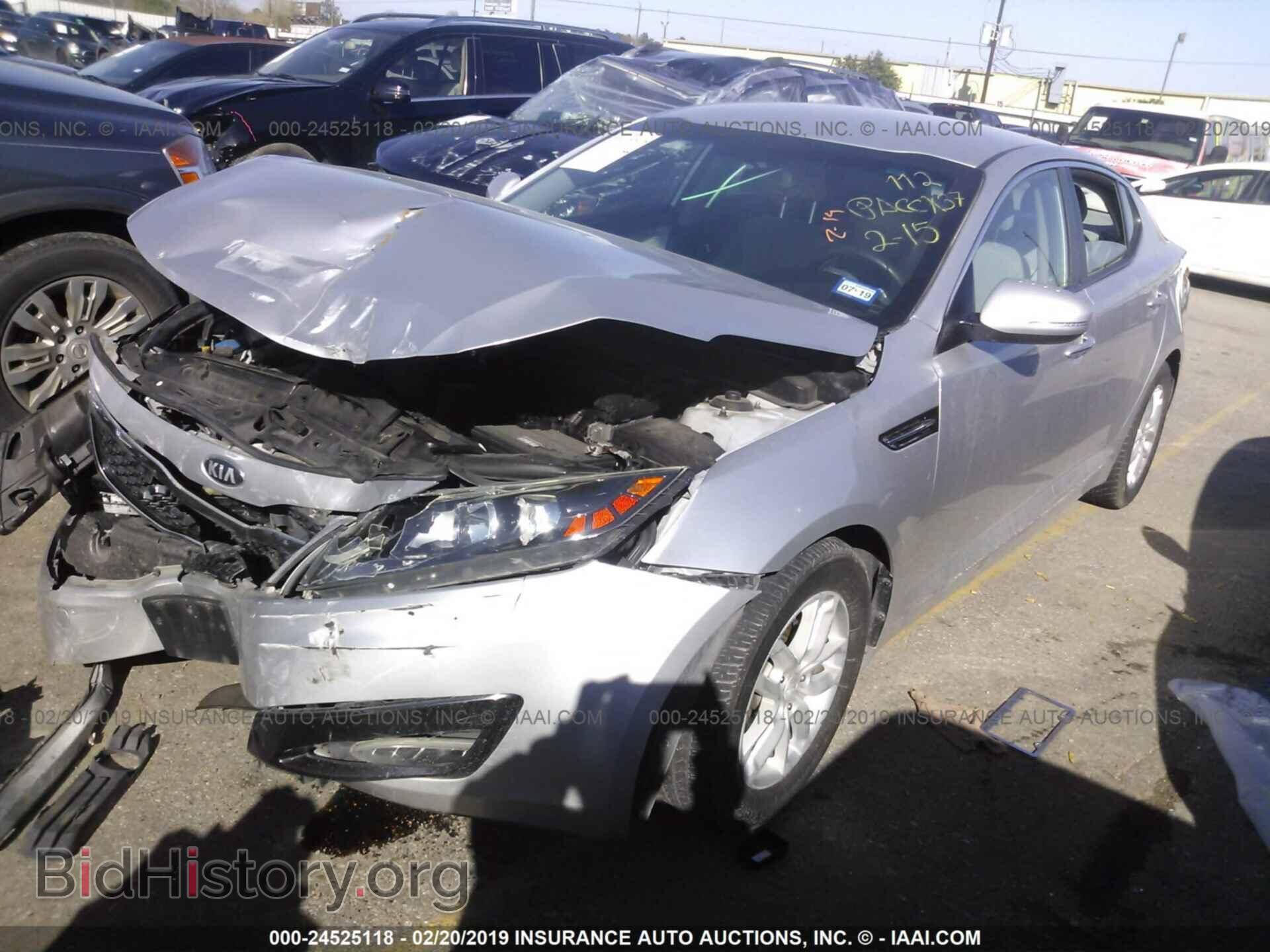 2013 KIA OPTIMA - VIN: KNAGM4A72D5326376 - Фото 2