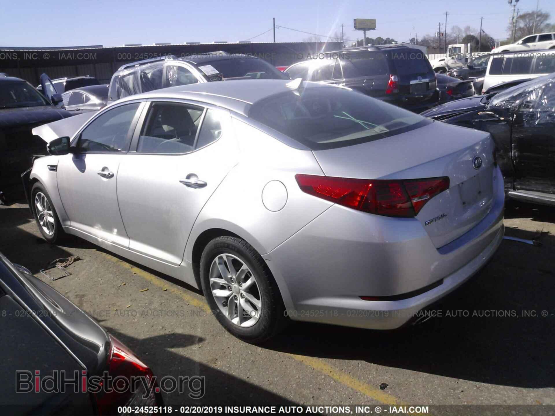 2013 KIA OPTIMA - VIN: KNAGM4A72D5326376 - Фото 3