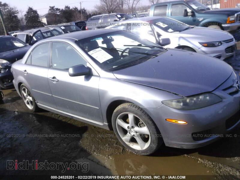 2007 Mazda 6 (VIN 1YVHP80C375M48876) — фото 1 из 10, IAAI, повреждение: левый бок