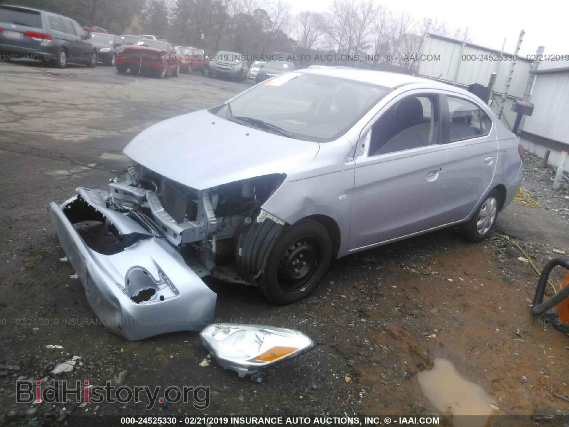 2017 MITSUBISHI MIRAGE - VIN: ML32F3FJ9HHF11332 - Фото 2