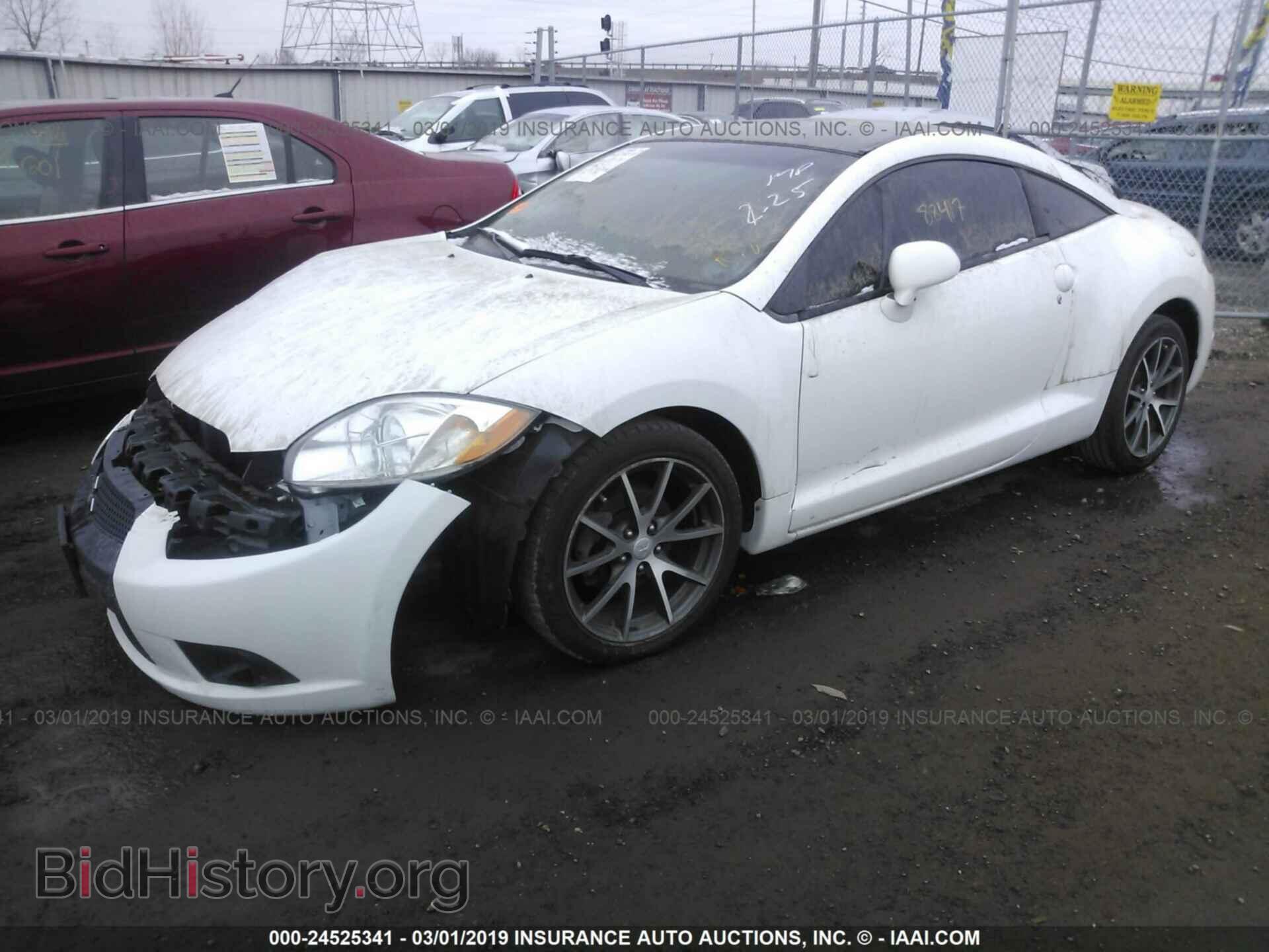 2012 MITSUBISHI ECLIPSE - VIN: 4A31K5DF3CE004316 - Фото 2