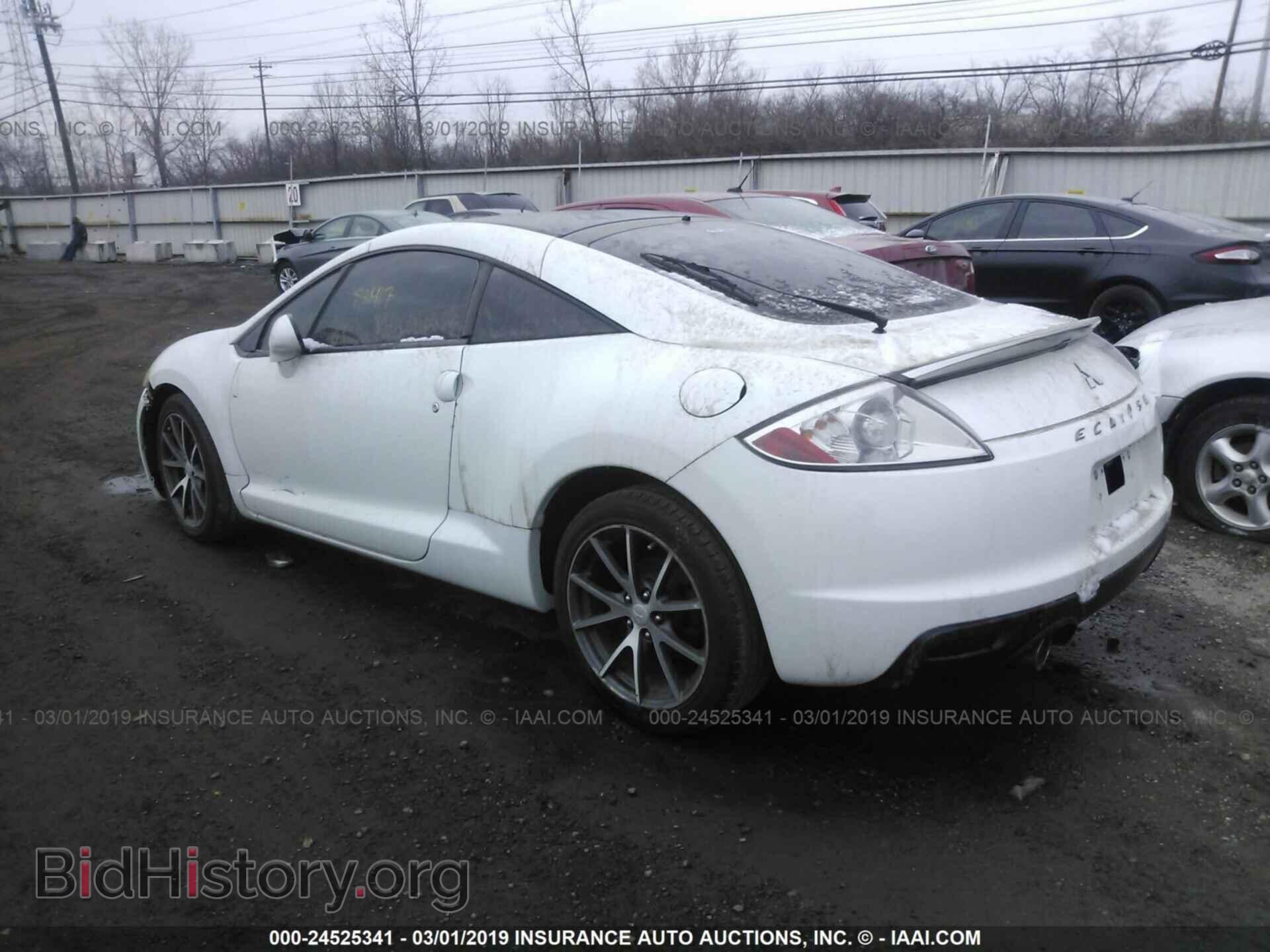 2012 MITSUBISHI ECLIPSE - VIN: 4A31K5DF3CE004316 - Фото 3