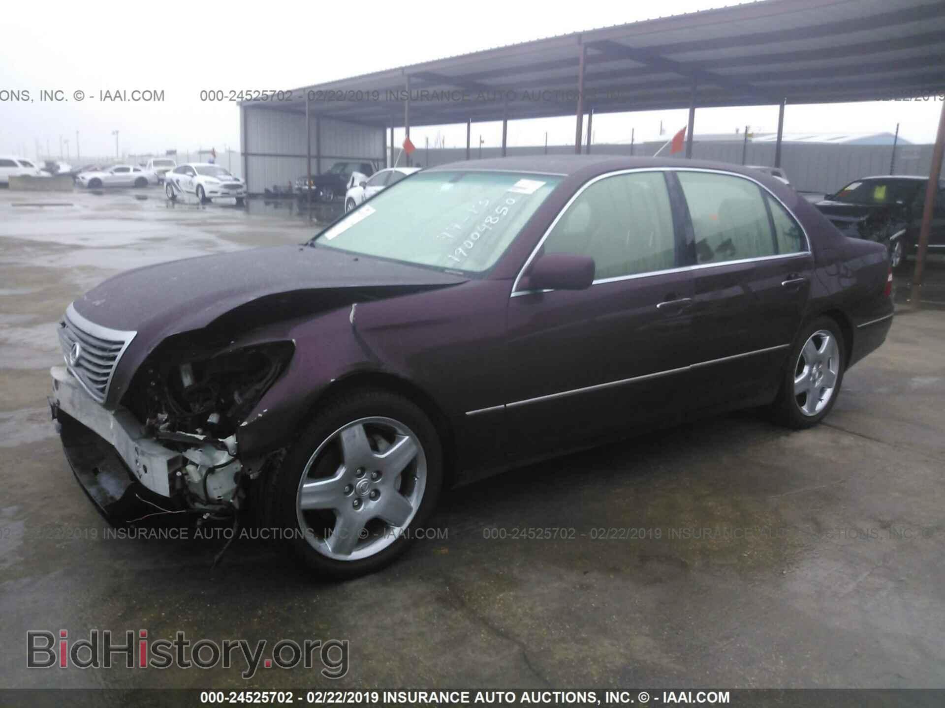 2005 LEXUS LS - VIN: JTHBN36F455010112 - Photo 2
