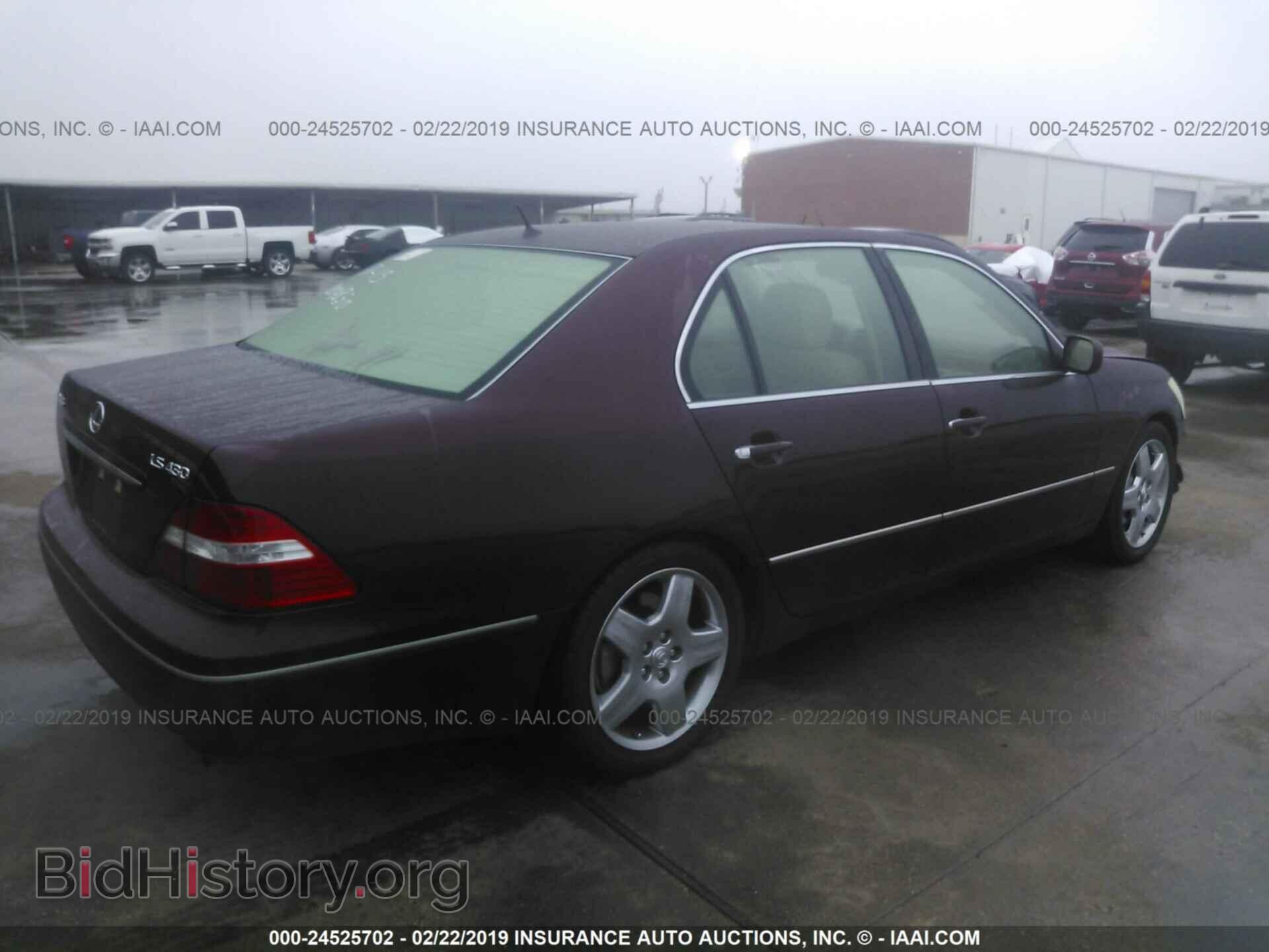 2005 LEXUS LS - VIN: JTHBN36F455010112 - Photo 4