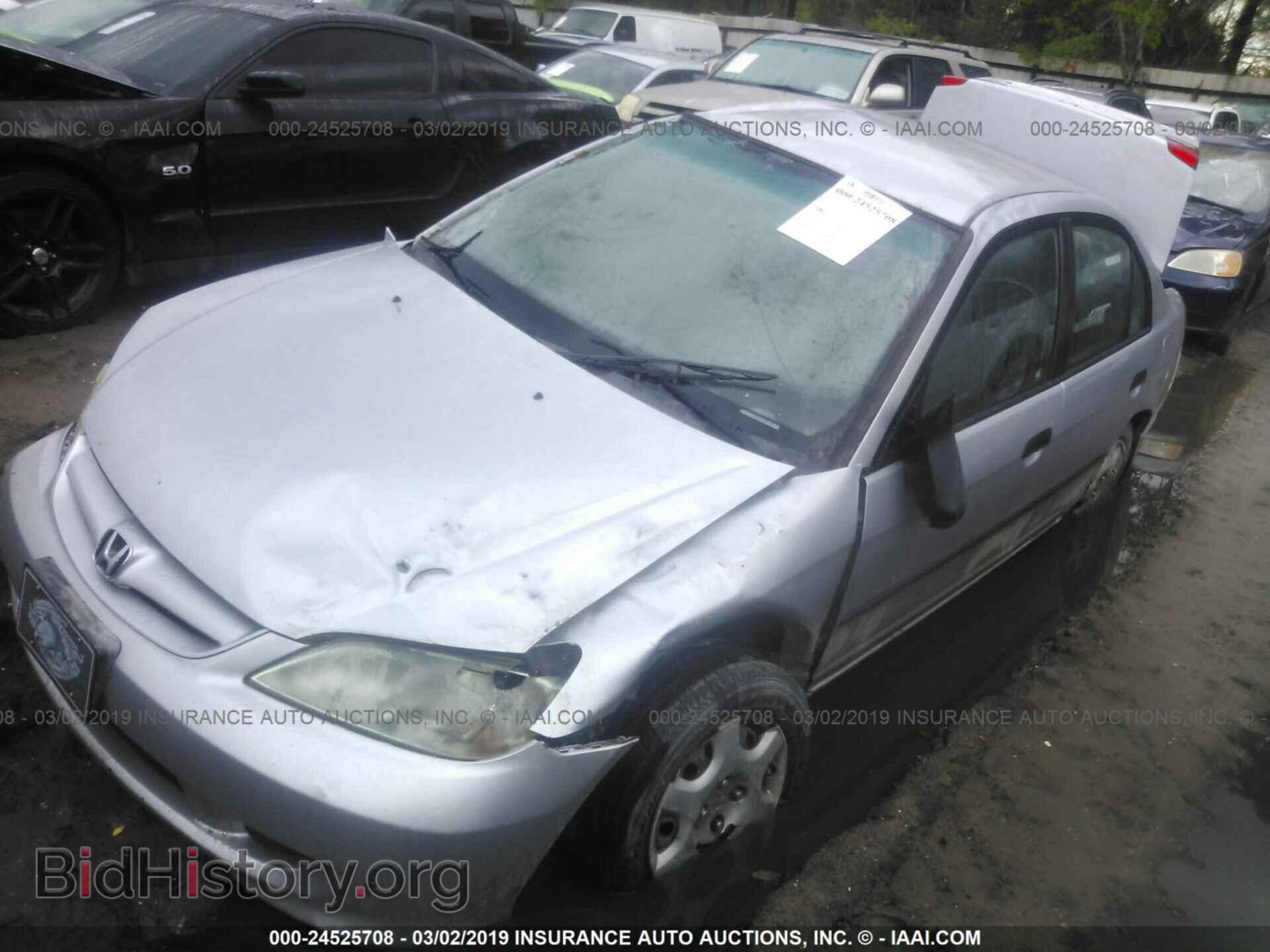 2005 HONDA CIVIC - VIN: 2HGES16335H590836 - Фото 2