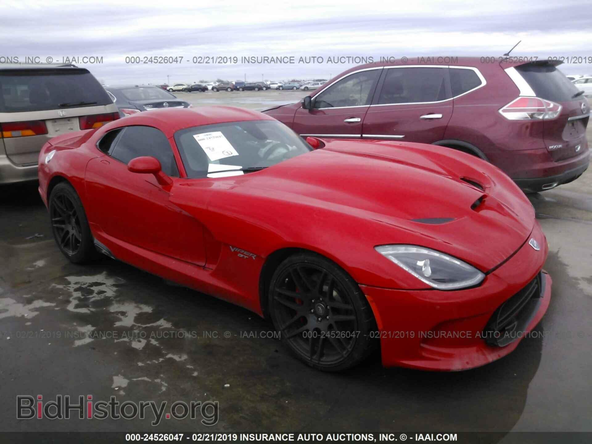 Photo 1C3ADEAZ4FV510130 - DODGE VIPER 2015