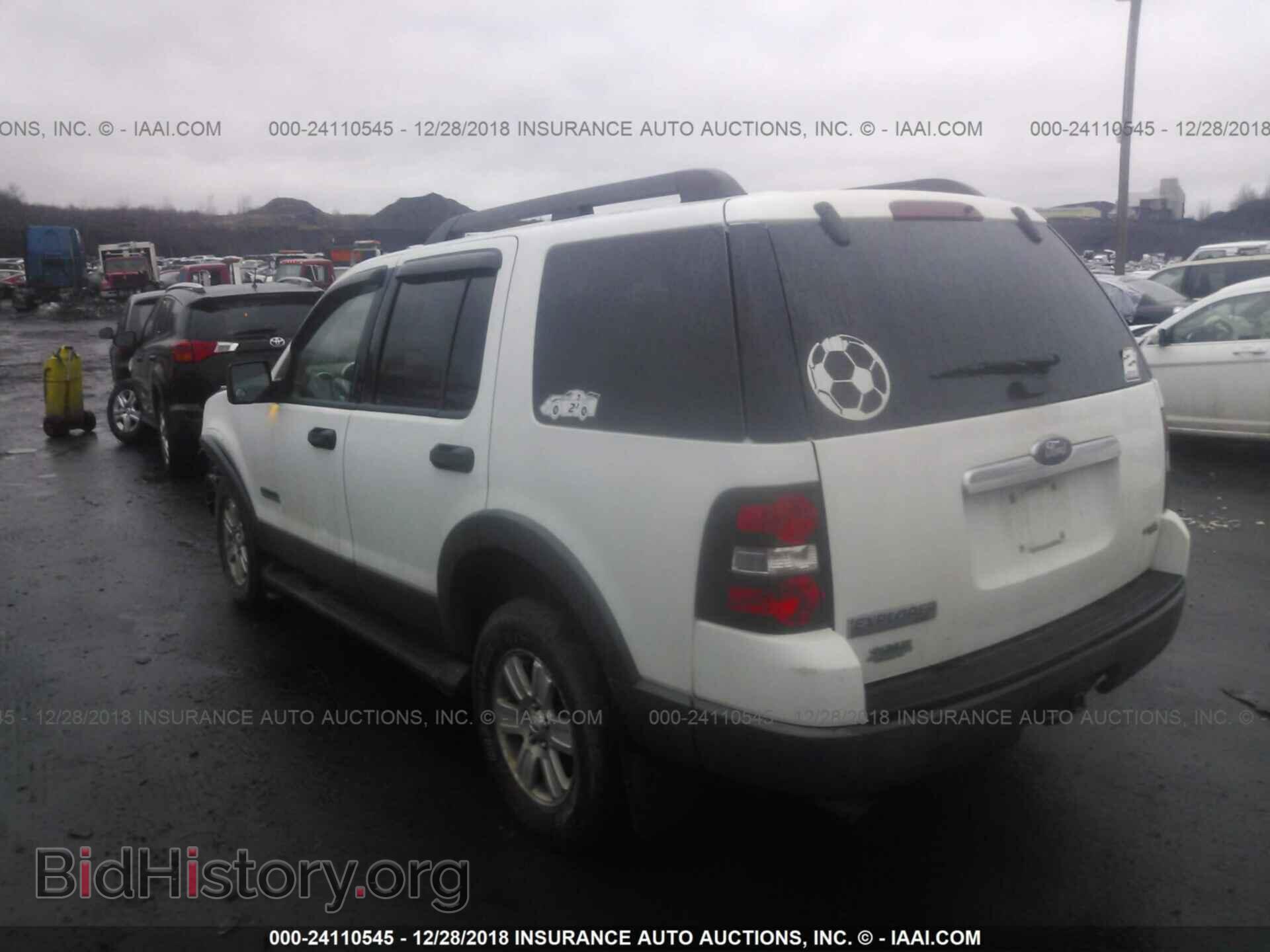 2006 FORD EXPLORER - VIN: 1FMEU73E76UB11166 - Фото 3