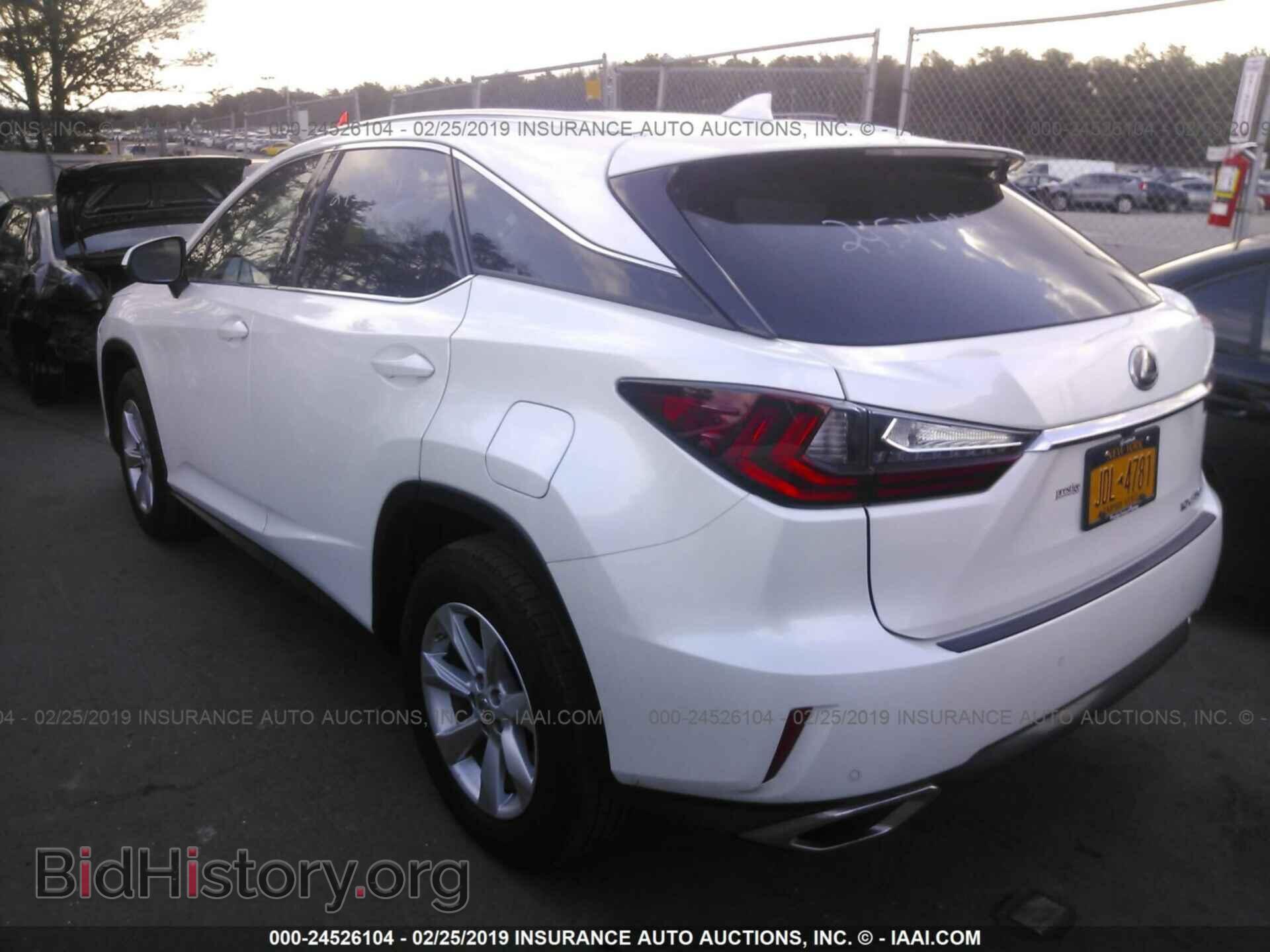 2016 LEXUS RX - VIN: 2T2BZMCA5GC027216 - Фото 3