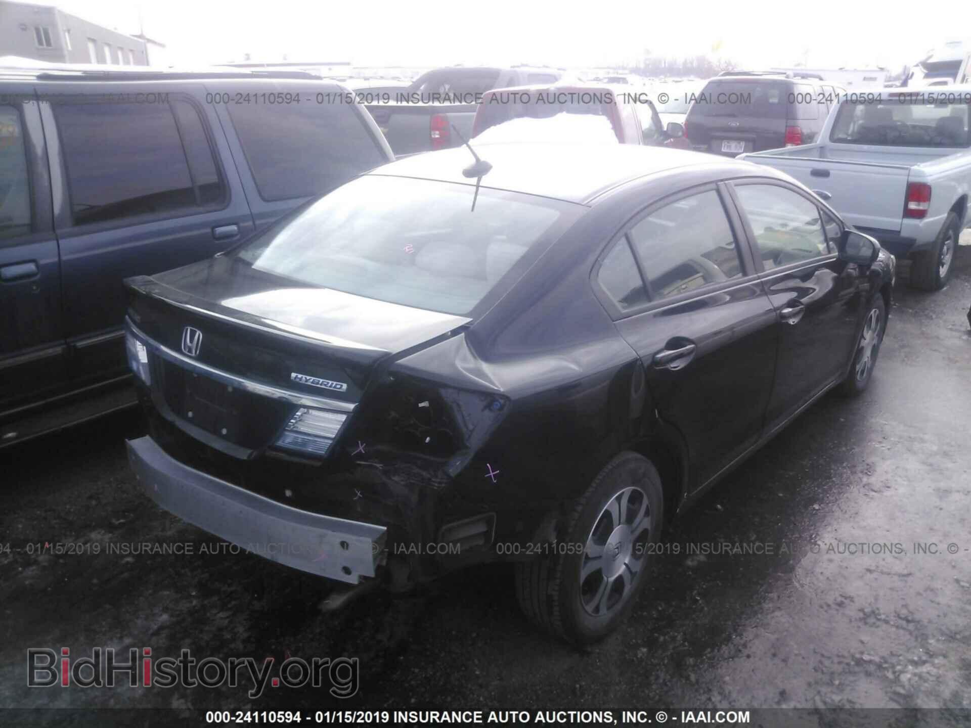 2014 HONDA CIVIC - VIN: 19XFB4F2XEE002163 - Фото 4