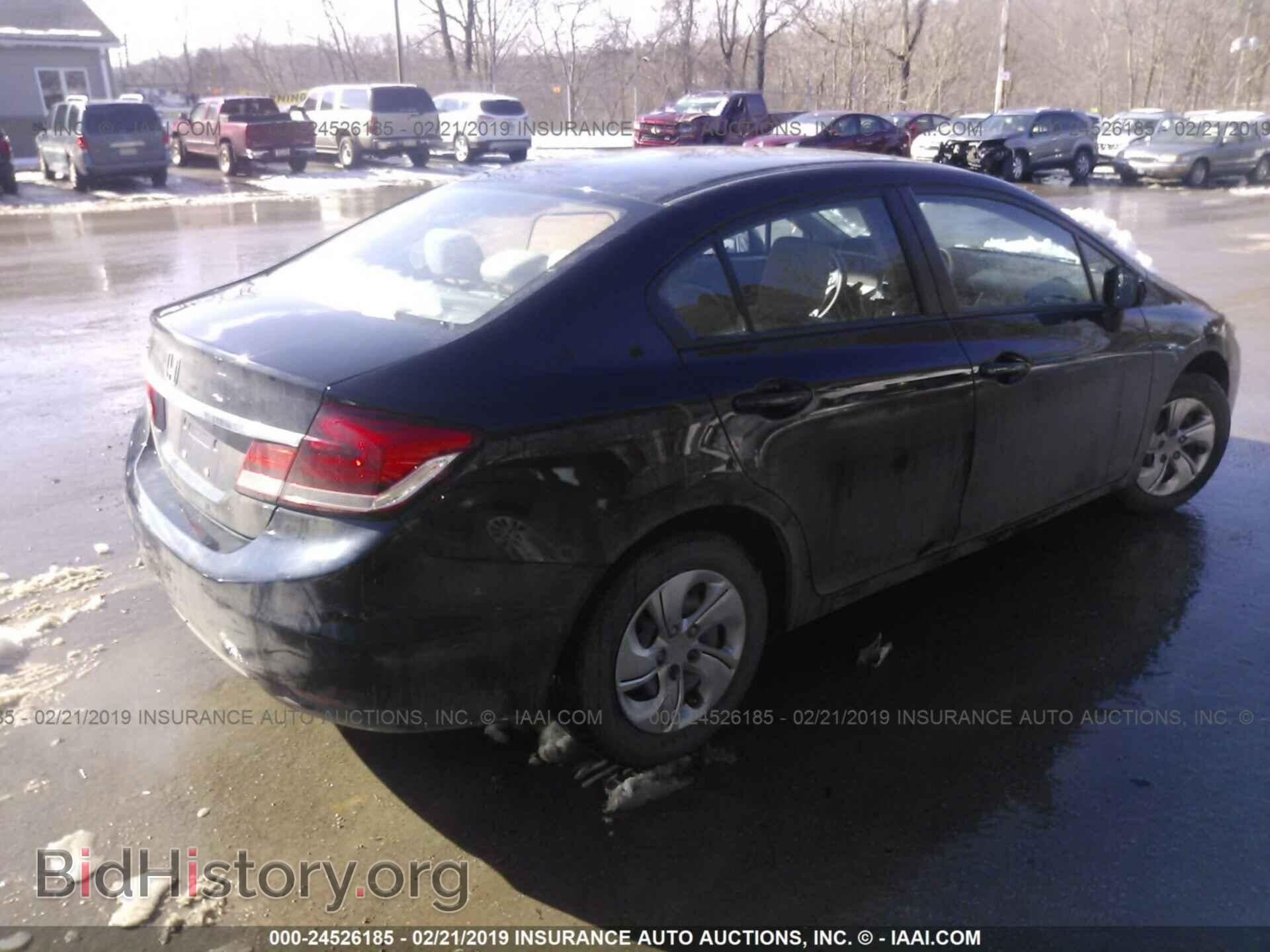 2013 HONDA CIVIC - VIN: 19XFB2F51DE209053 - Фото 4