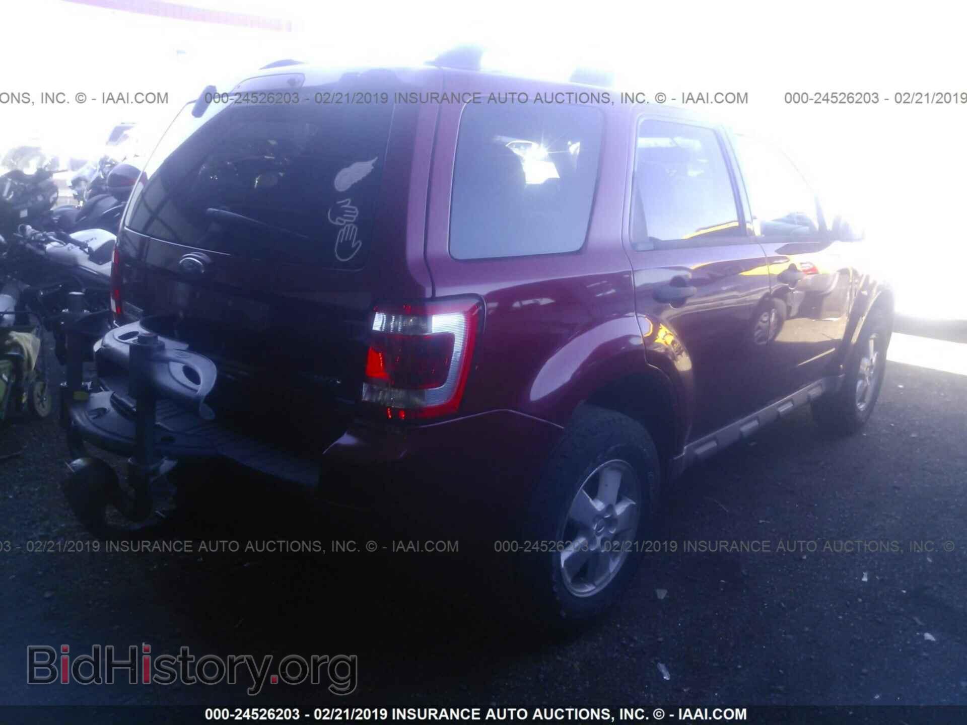 2009 FORD ESCAPE - VIN: 1FMCU937X9KB86450 - Фото 4