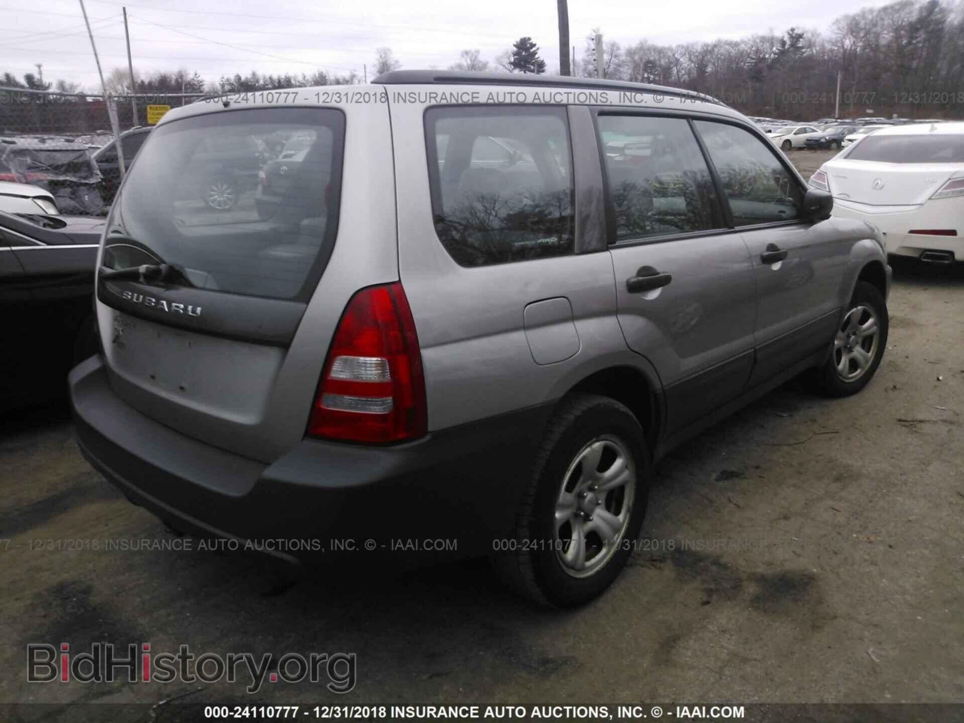 2005 SUBARU FORESTER - VIN: JF1SG63615G734576 - Фото 4