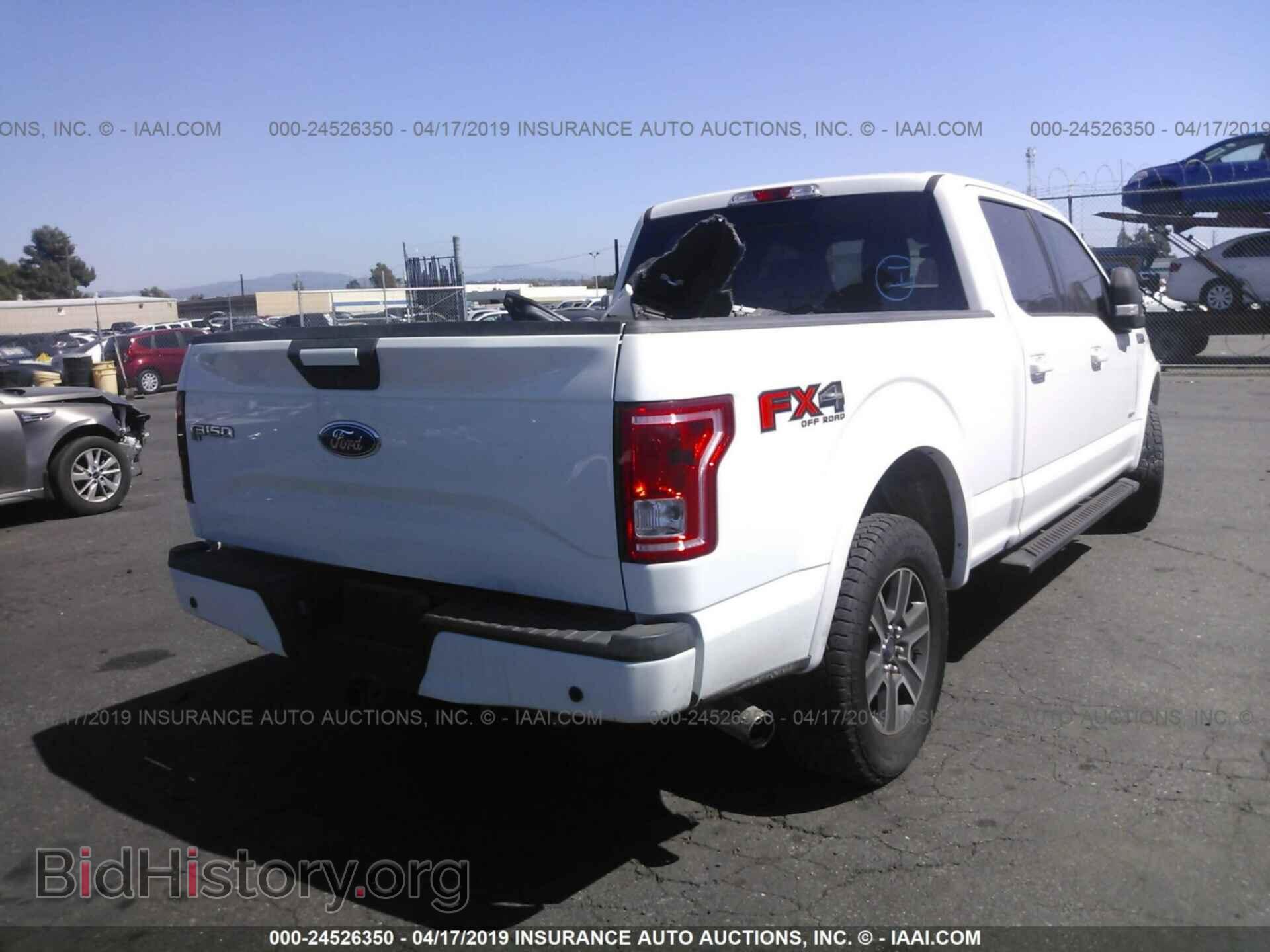 2015 FORD F150 - VIN: 1FTFW1EG2FFB06976 - Фото 4