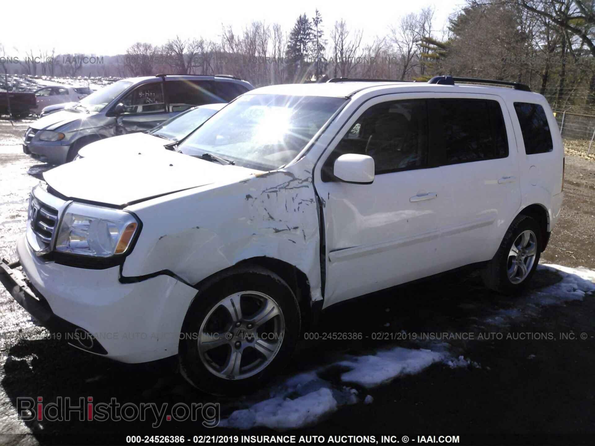 2013 HONDA PILOT - VIN: 5FNYF4H55DB068505 - Фото 2