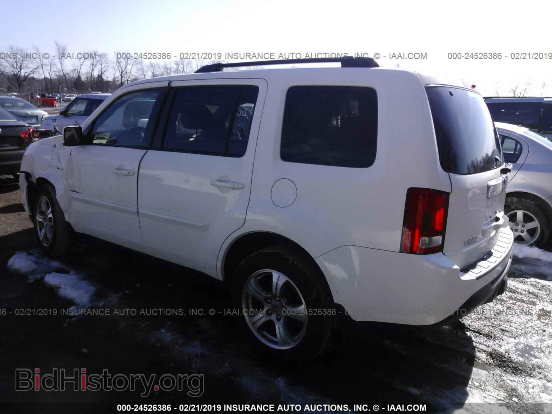 2013 HONDA PILOT - VIN: 5FNYF4H55DB068505 - Фото 3