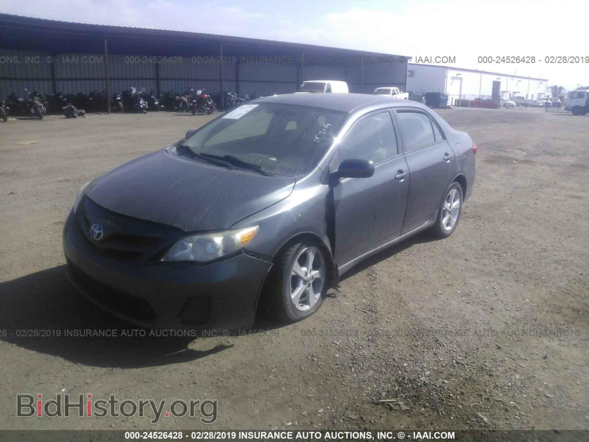 2011 TOYOTA COROLLA - VIN: 2T1BU4EE8BC750134 - Фото 2