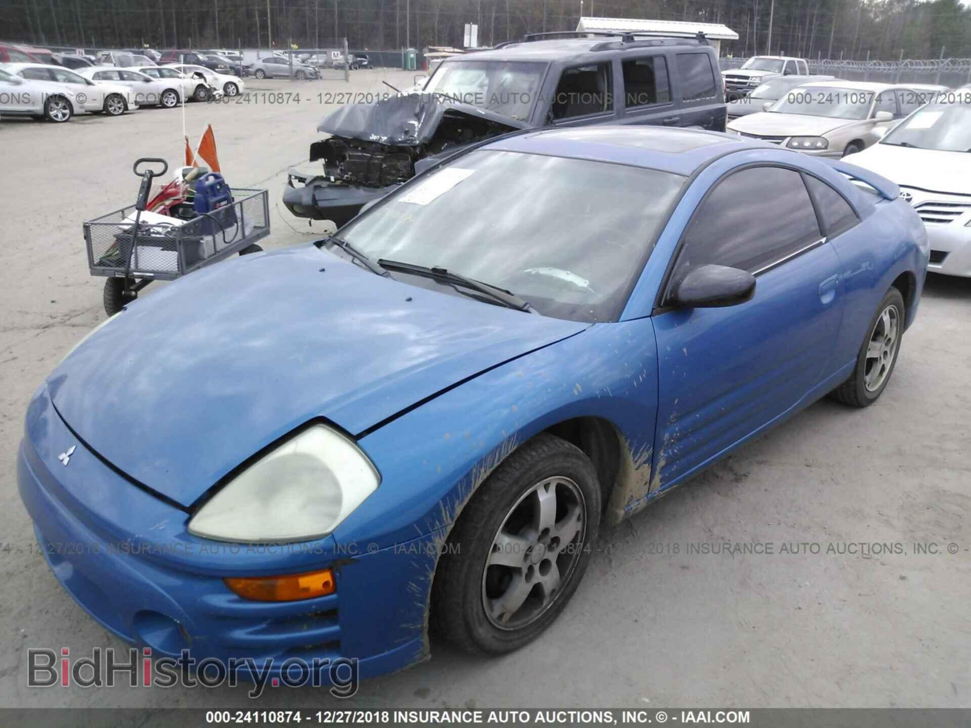 2003 MITSUBISHI ECLIPSE - VIN: 4A3AC44G53E010392 - Photo 2