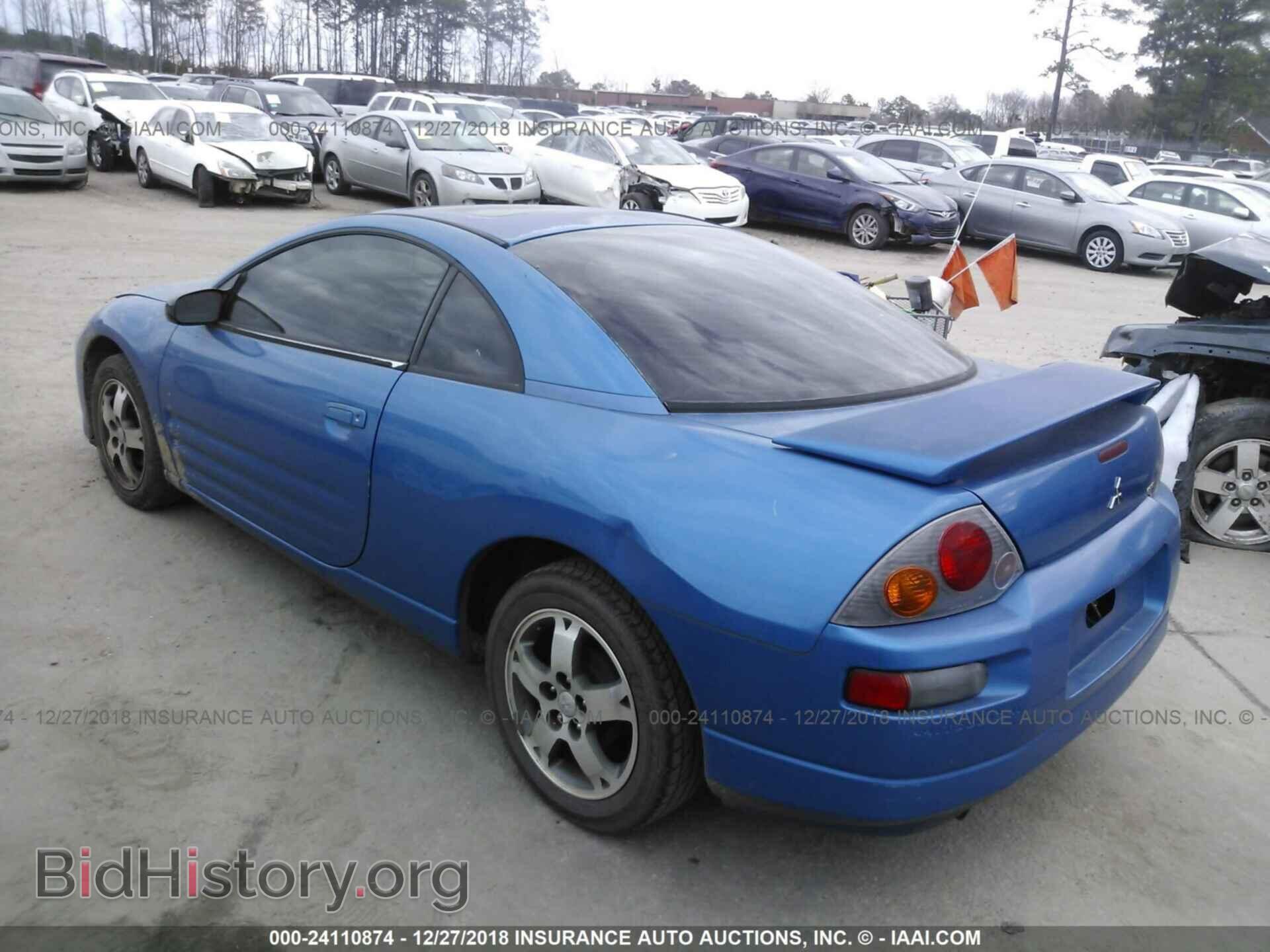 2003 MITSUBISHI ECLIPSE - VIN: 4A3AC44G53E010392 - Photo 3