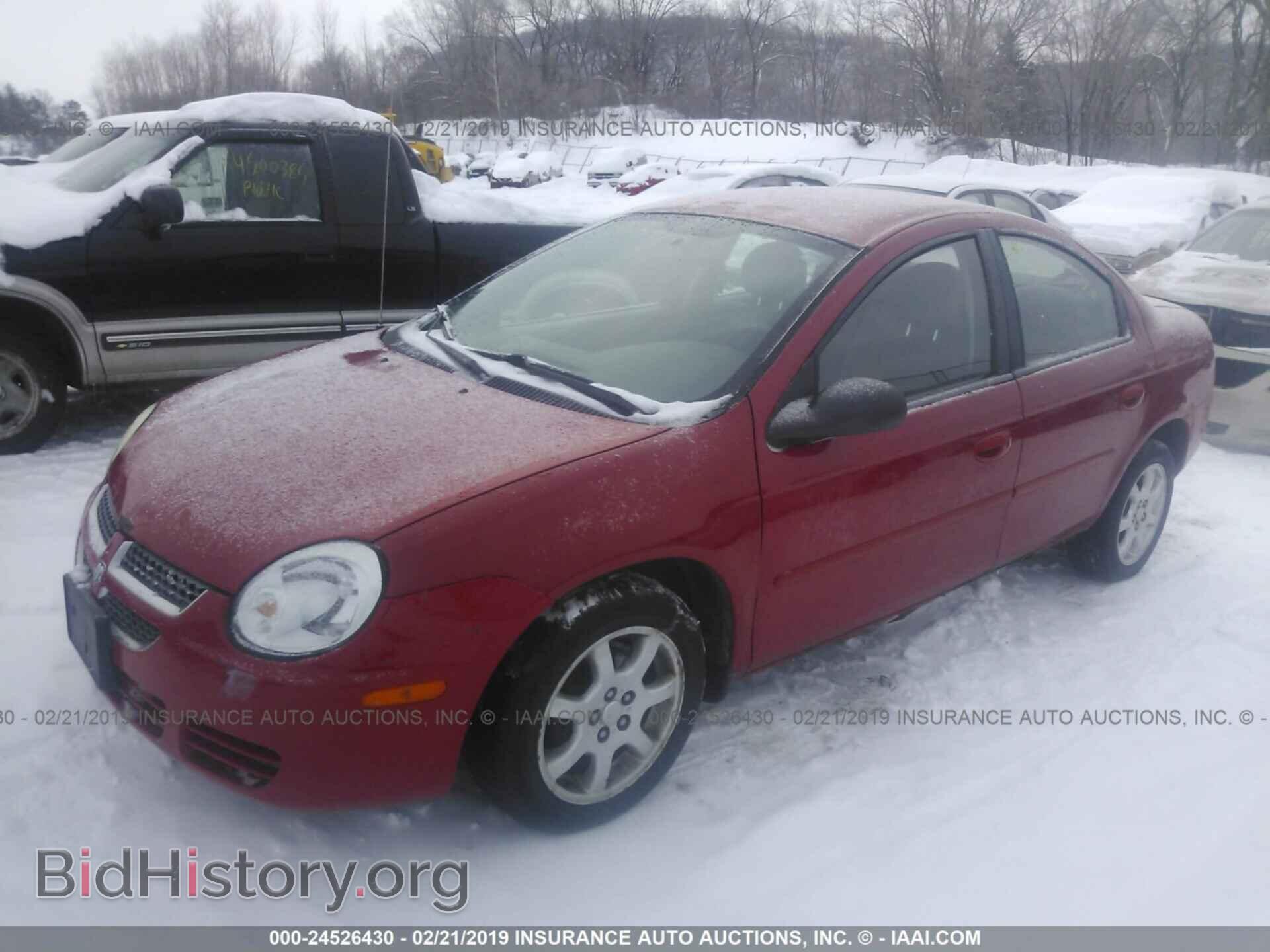 2005 DODGE NEON - VIN: 1B3ES56C95D169241 - Фото 2