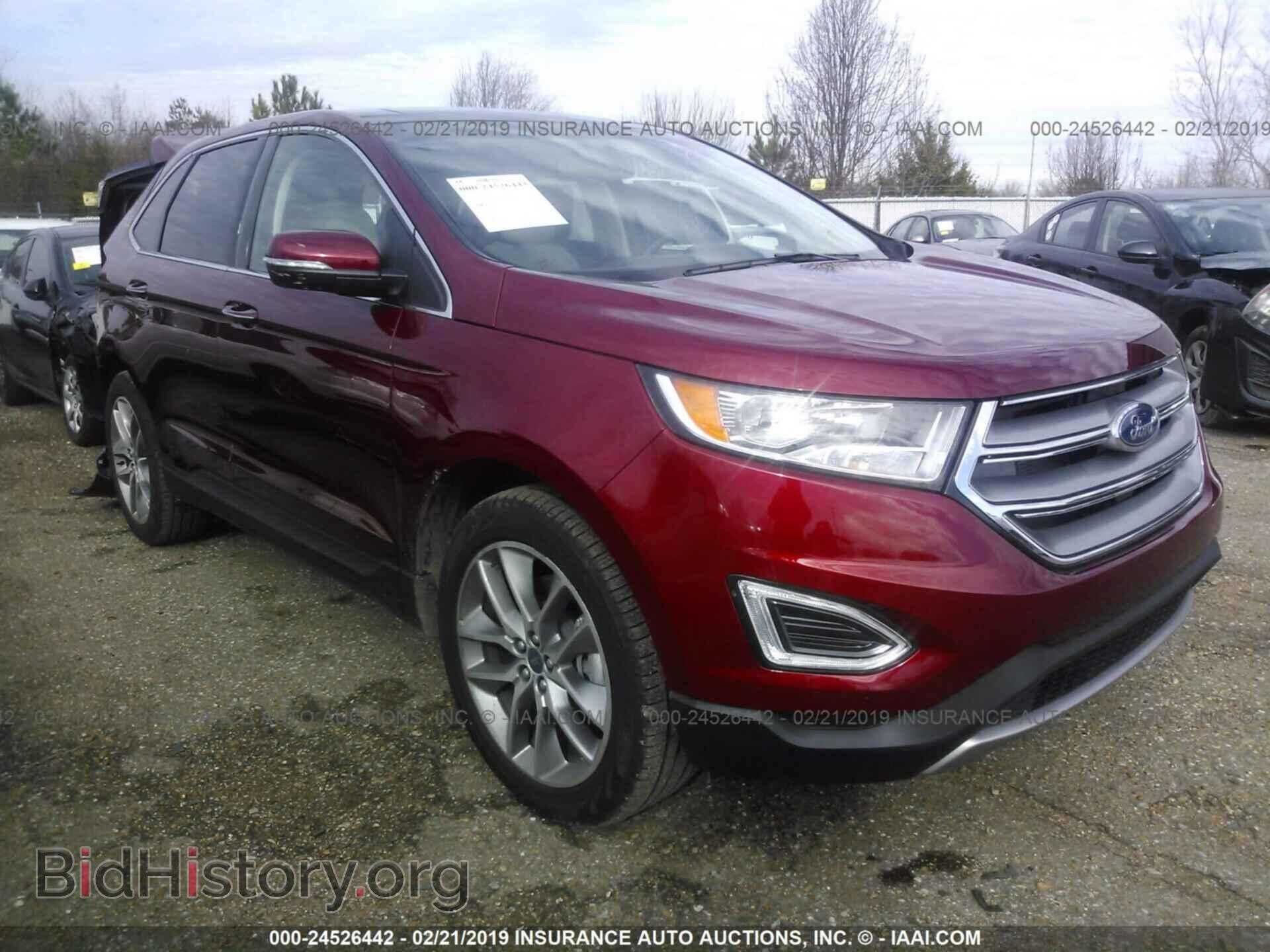 Фотография 2FMPK3K89JBB77512 - FORD EDGE 2018