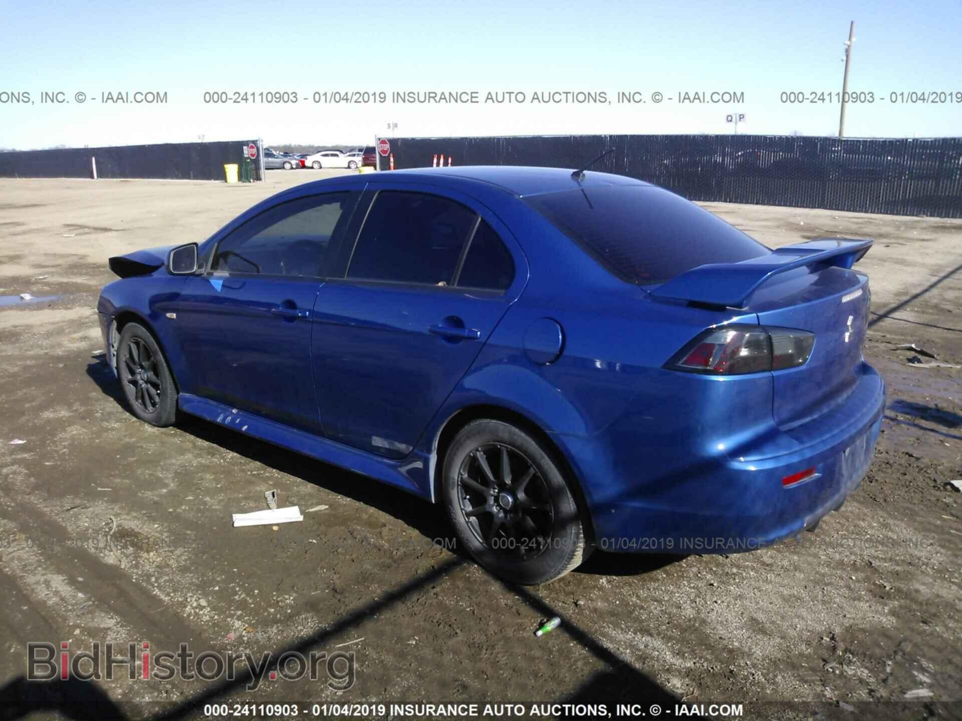 2011 MITSUBISHI LANCER - VIN: JA32U2FUXBU041295 - Фото 3