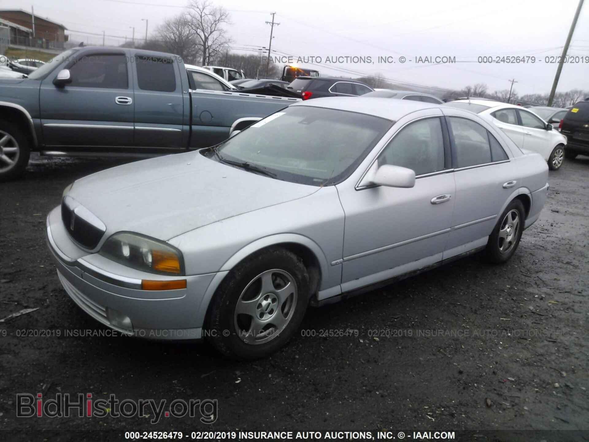 2001 LINCOLN LS - VIN: 1LNHM86S91Y708390 - Фото 2