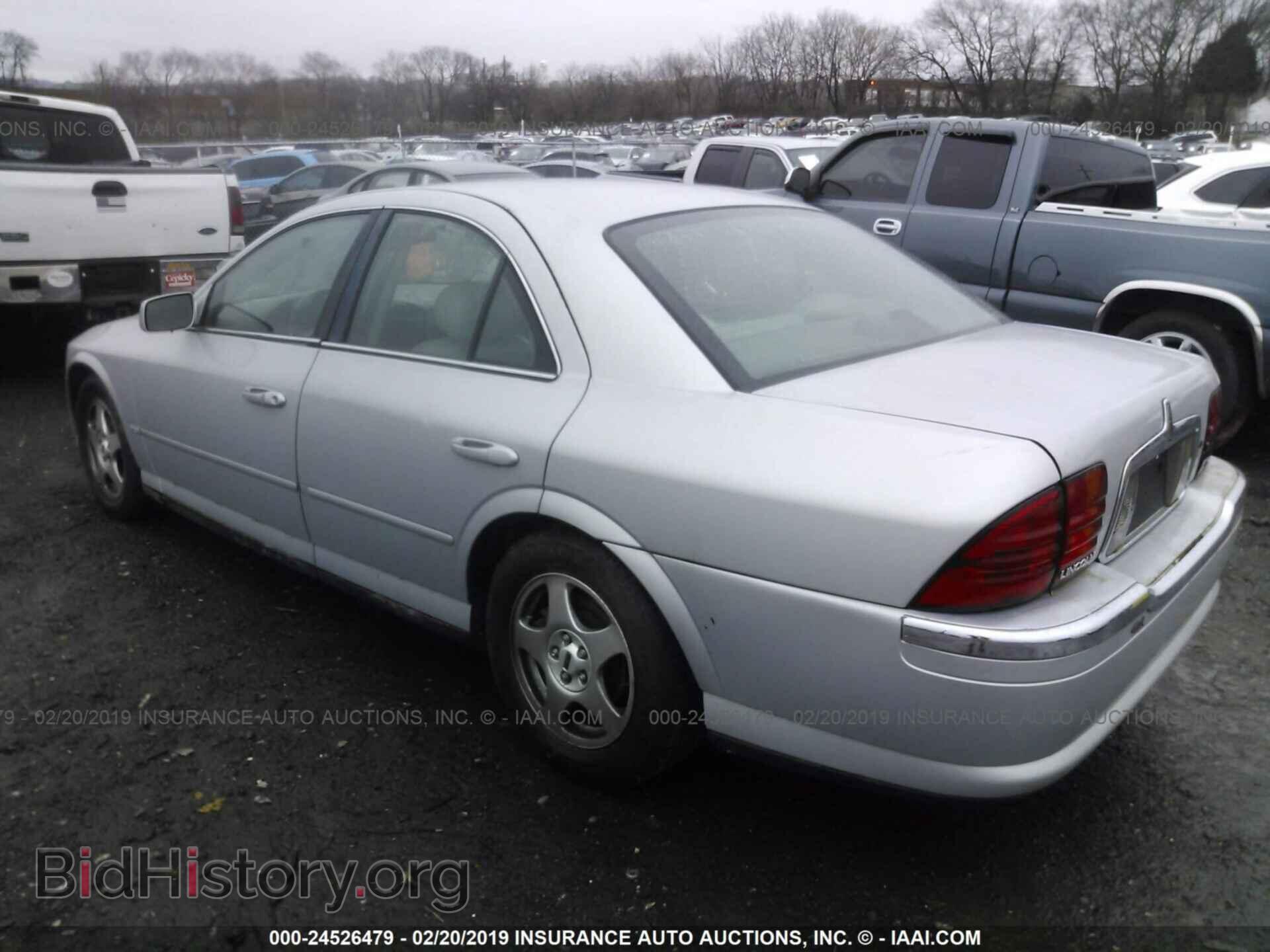 2001 LINCOLN LS - VIN: 1LNHM86S91Y708390 - Фото 3