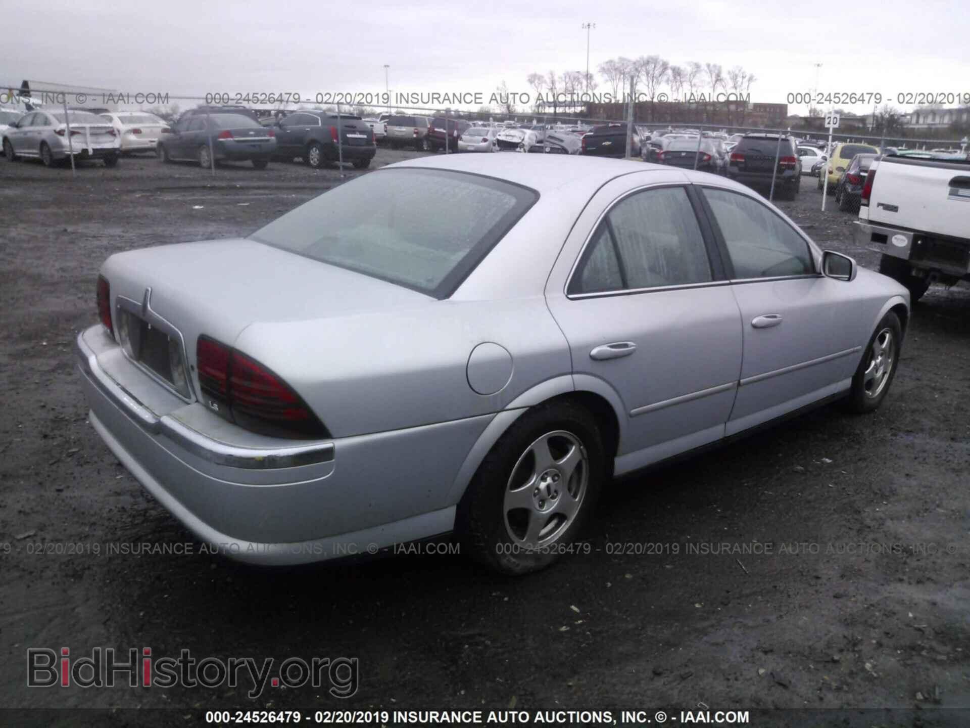2001 LINCOLN LS - VIN: 1LNHM86S91Y708390 - Фото 4