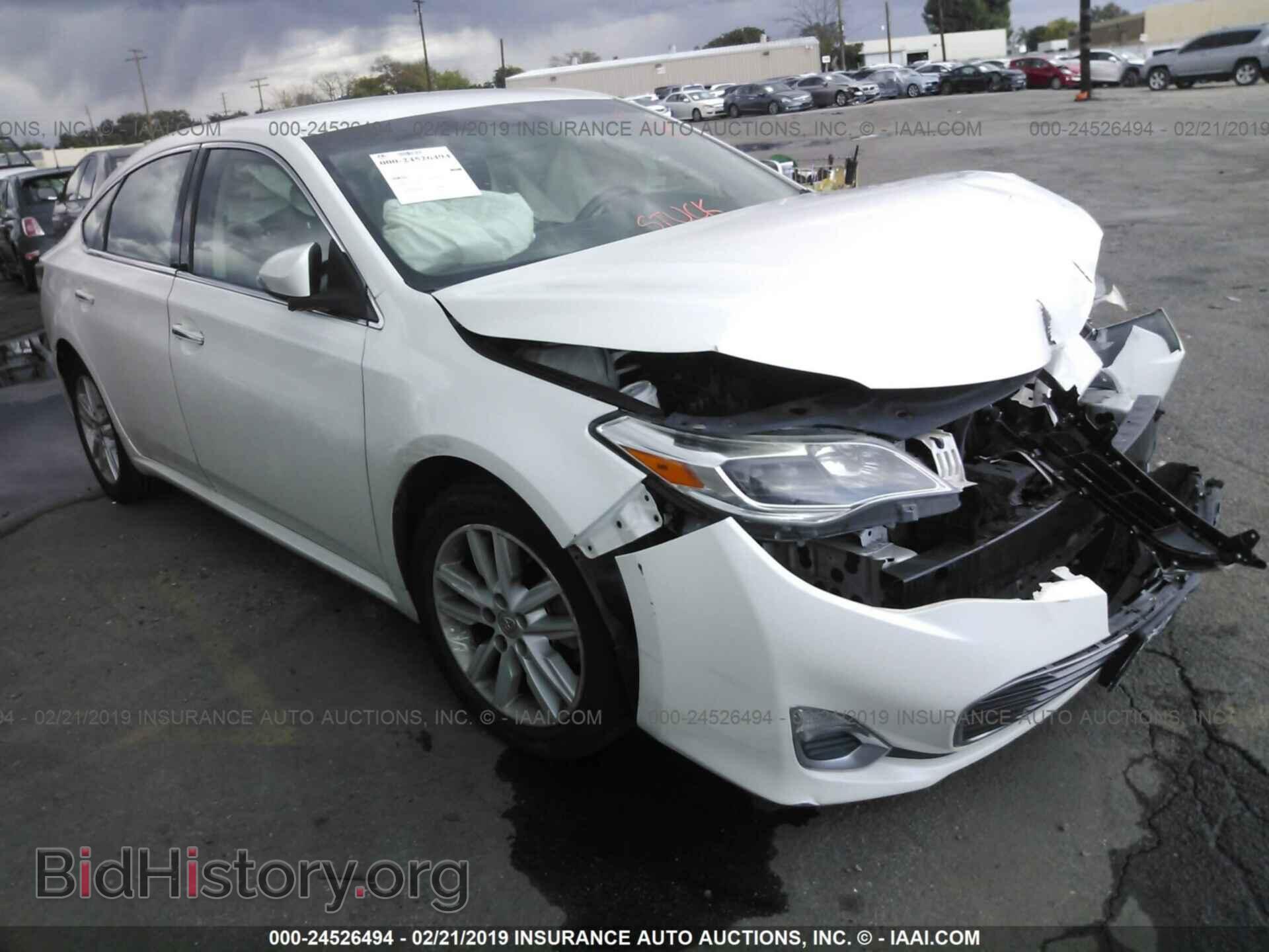 Фотография 4T1BK1EB9EU088366 - TOYOTA AVALON 2014
