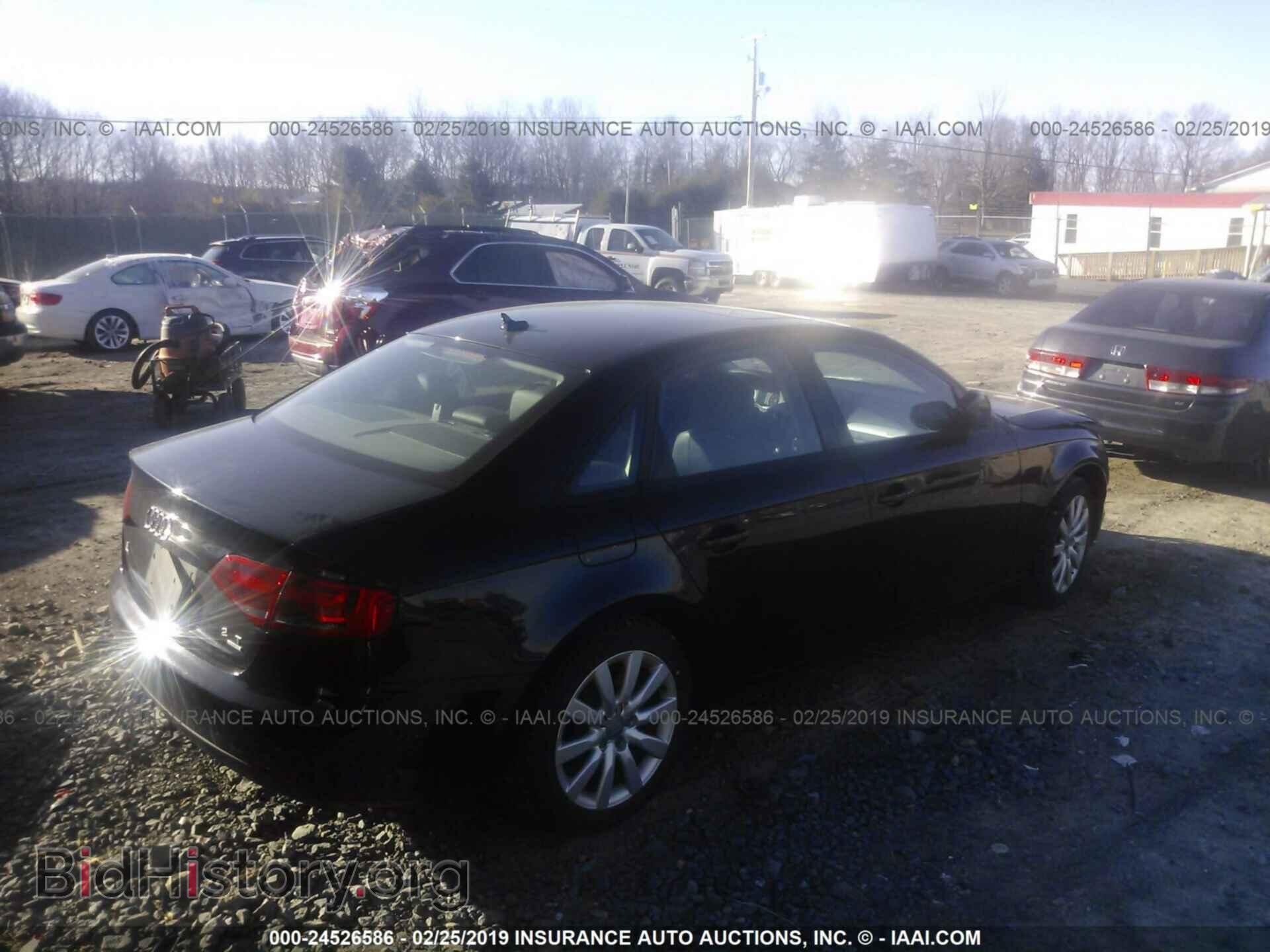 2012 AUDI A4 - VIN: WAUBFAFL2CN015408 - Photo 4
