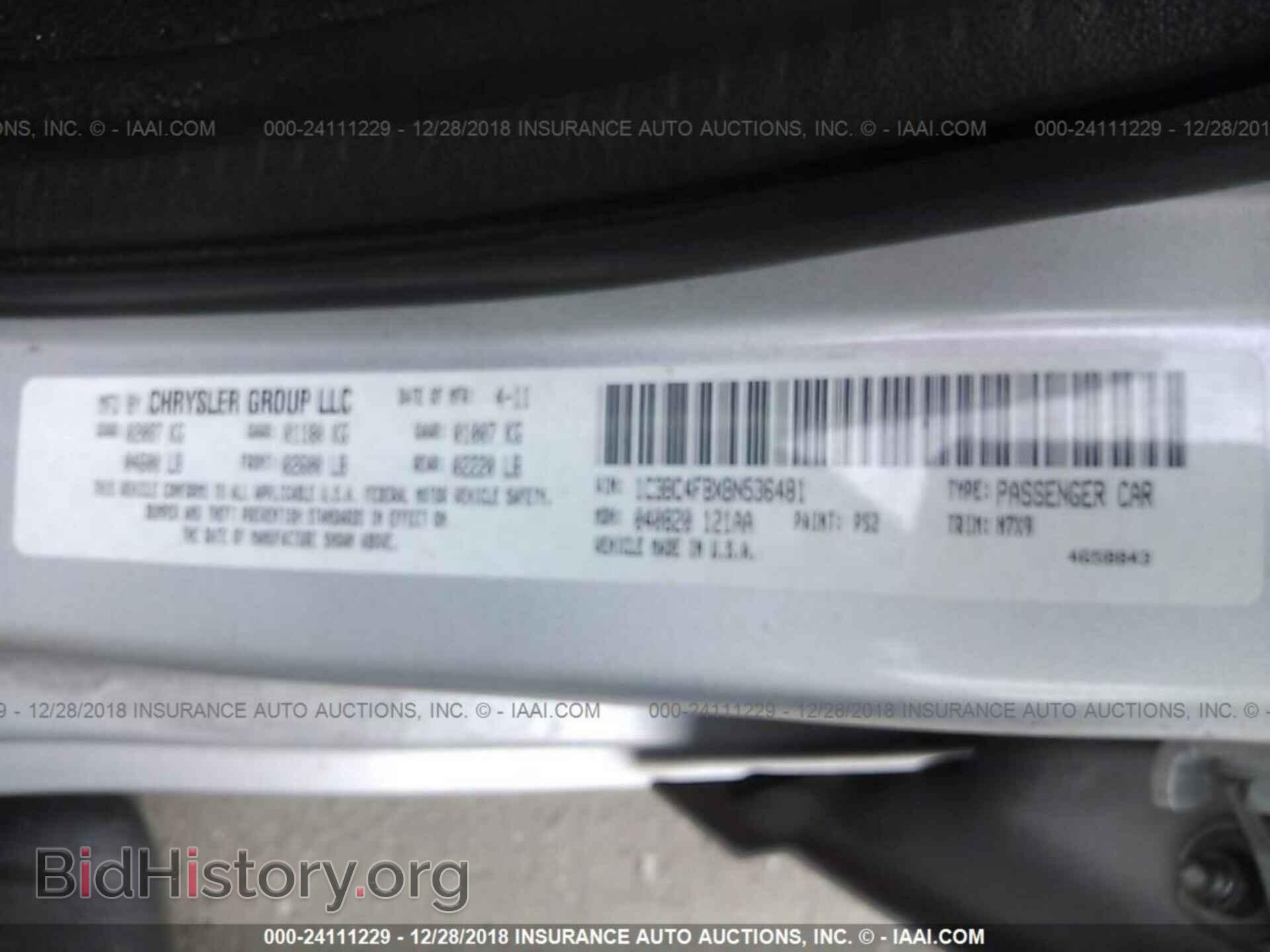 2011 CHRYSLER 200 - VIN: 1C3BC4FBXBN536481 - Photo 9