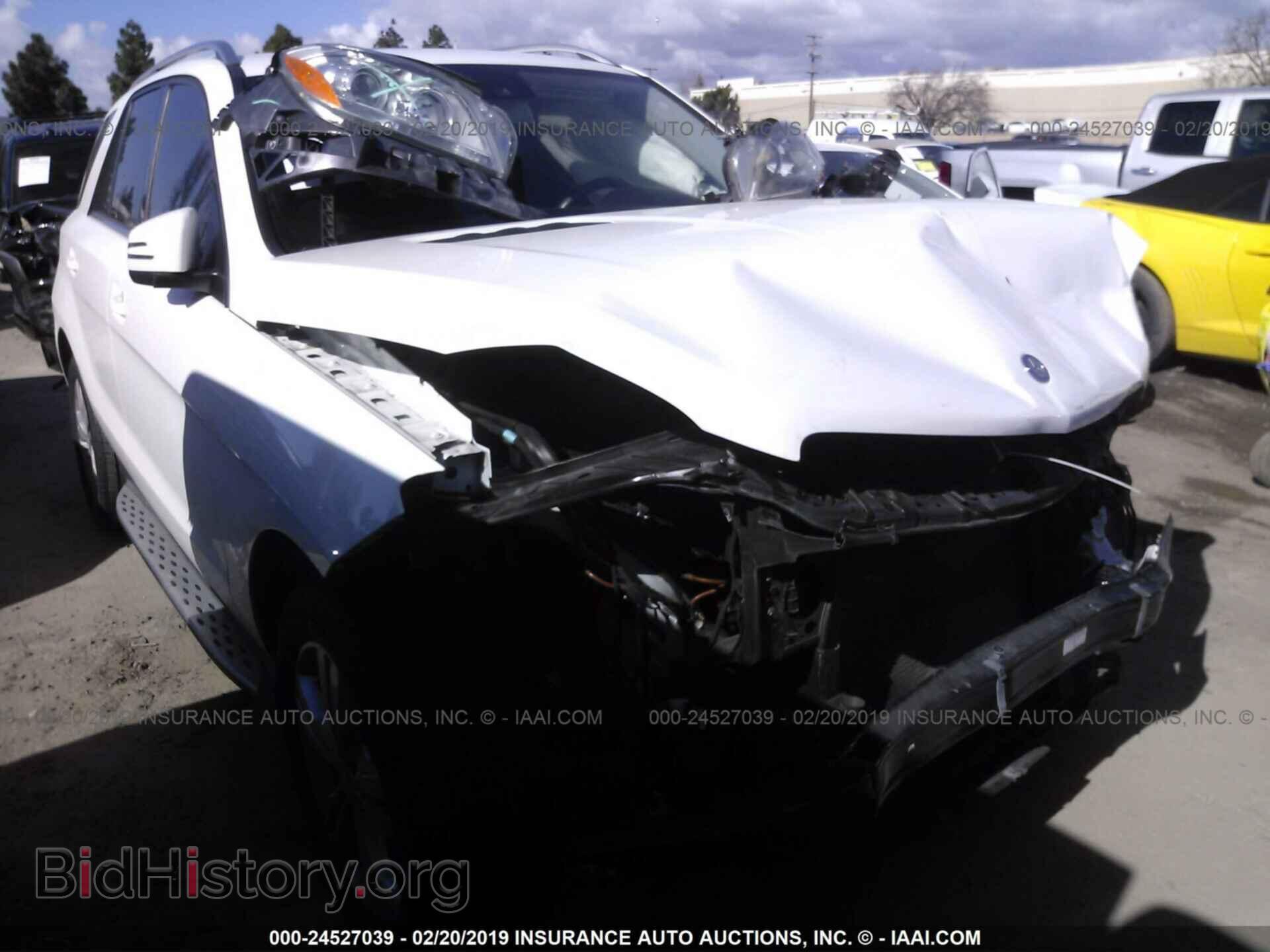 Photo 4JGDA5HB6EA363398 - MERCEDES-BENZ ML 2014