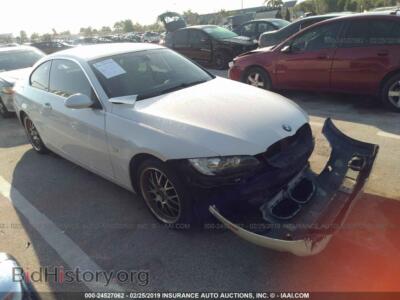 2008 BMW 335 XI, белый — VIN WBAWC73568E066159, IAAI