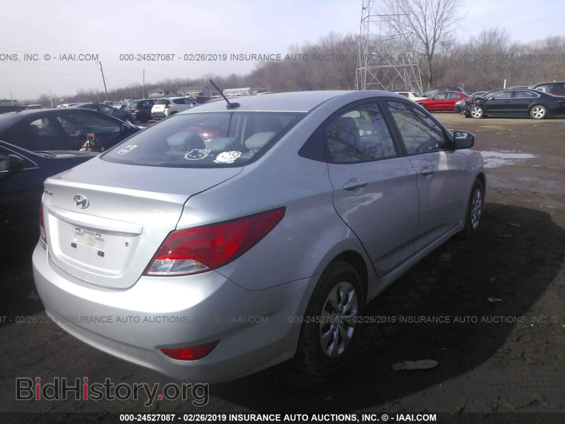2015 HYUNDAI ACCENT - VIN: KMHCT4AE0FU893273 - Фото 4