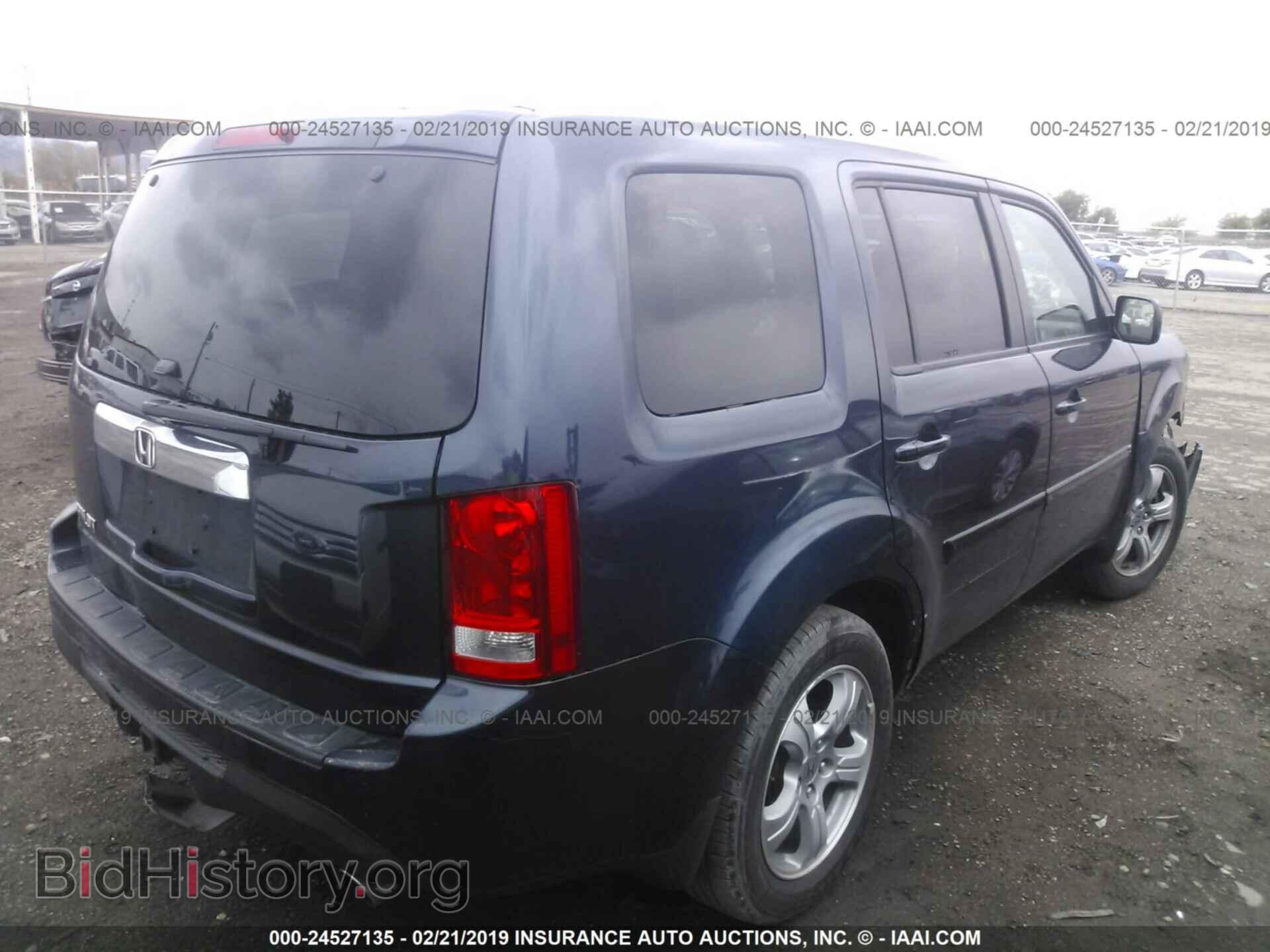 2012 HONDA PILOT - VIN: 5FNYF3H52CB027841 - Фото 4