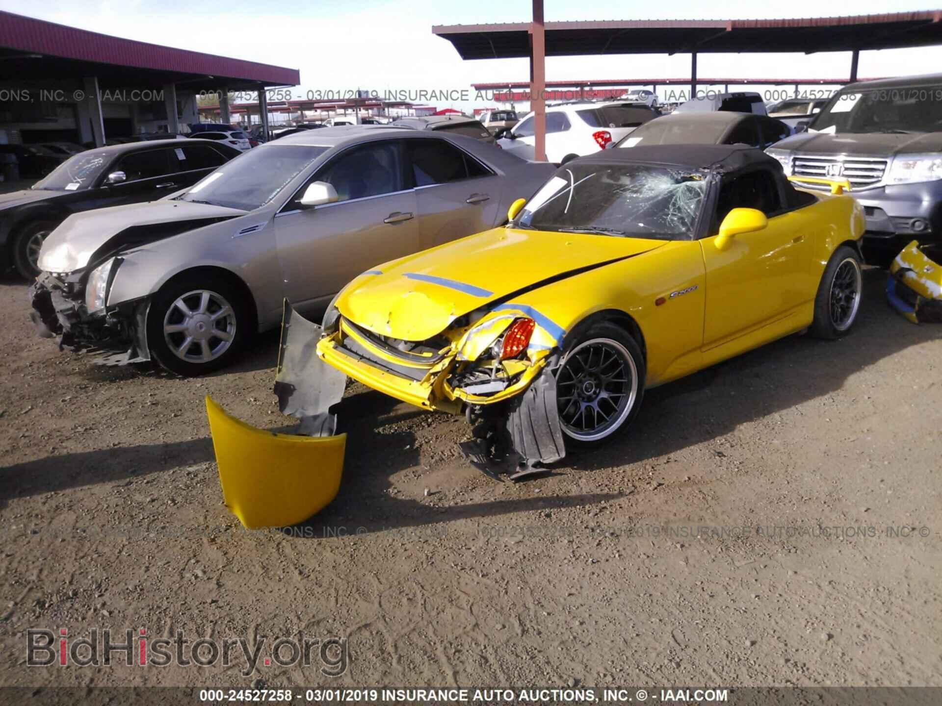 2002 HONDA S2000 - VIN: JHMAP11482T007964 - Фото 2