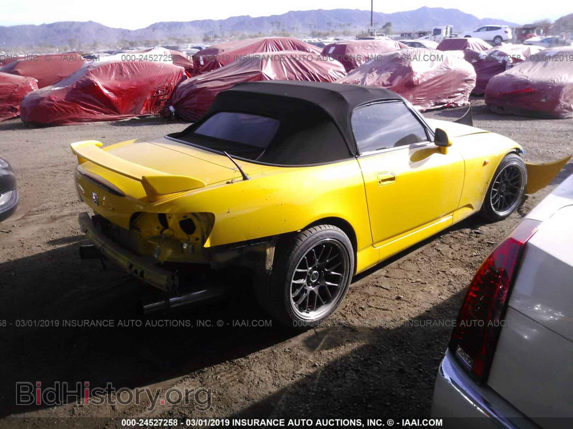 2002 HONDA S2000 - VIN: JHMAP11482T007964 - Фото 4