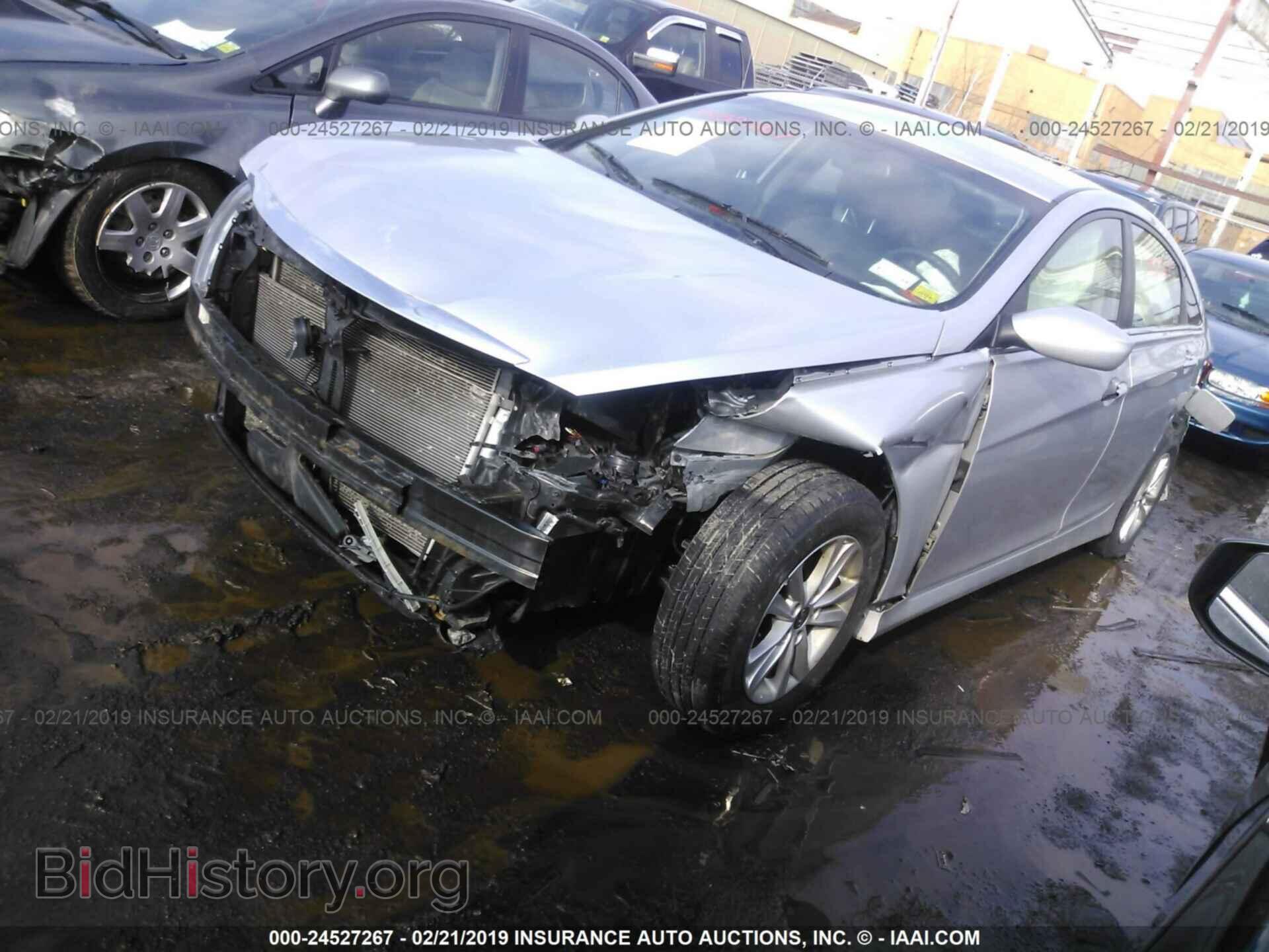 2014 HYUNDAI SONATA - VIN: 5NPEB4AC6EH836471 - Фото 2