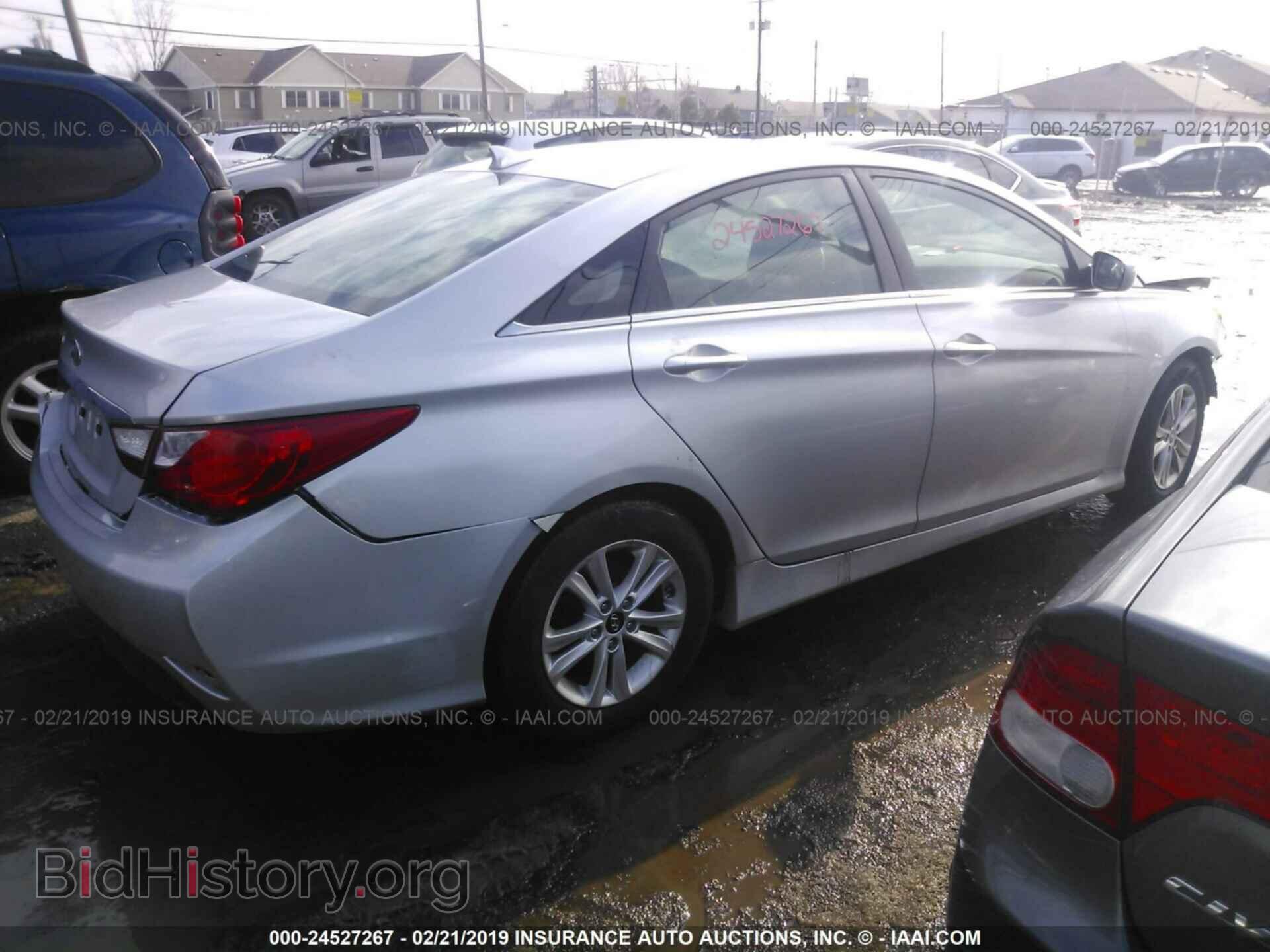 2014 HYUNDAI SONATA - VIN: 5NPEB4AC6EH836471 - Фото 4