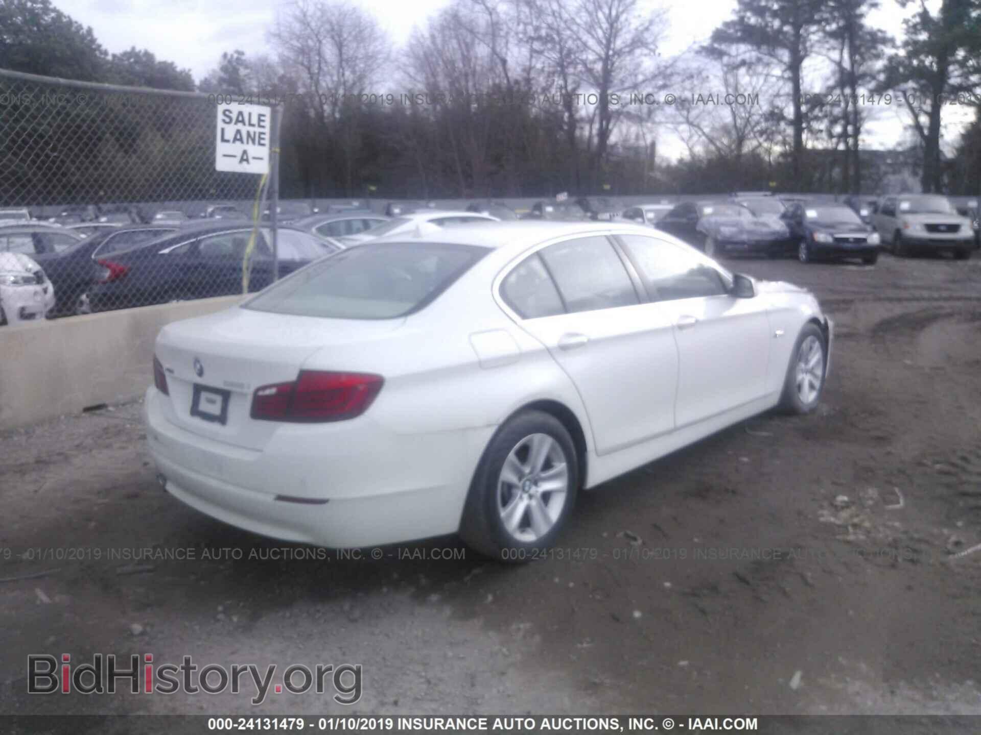 2013 BMW 528 - VIN: WBAXH5C57DDW16558 - Фото 4