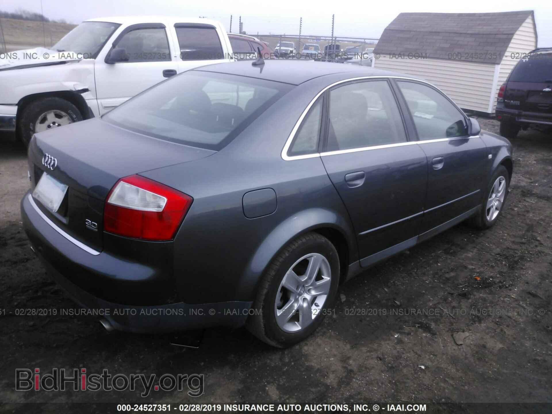 2002 AUDI A4 - VIN: WAULT68E92A308415 - Photo 4