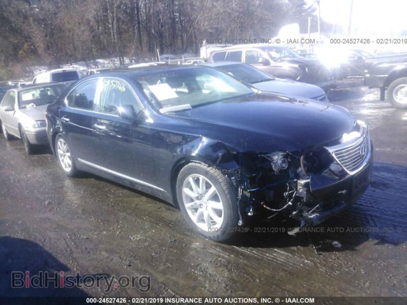 2008 Lexus LS (VIN JTHBL46F985076168) — photo 1 of 10, IAAI, damage: front end