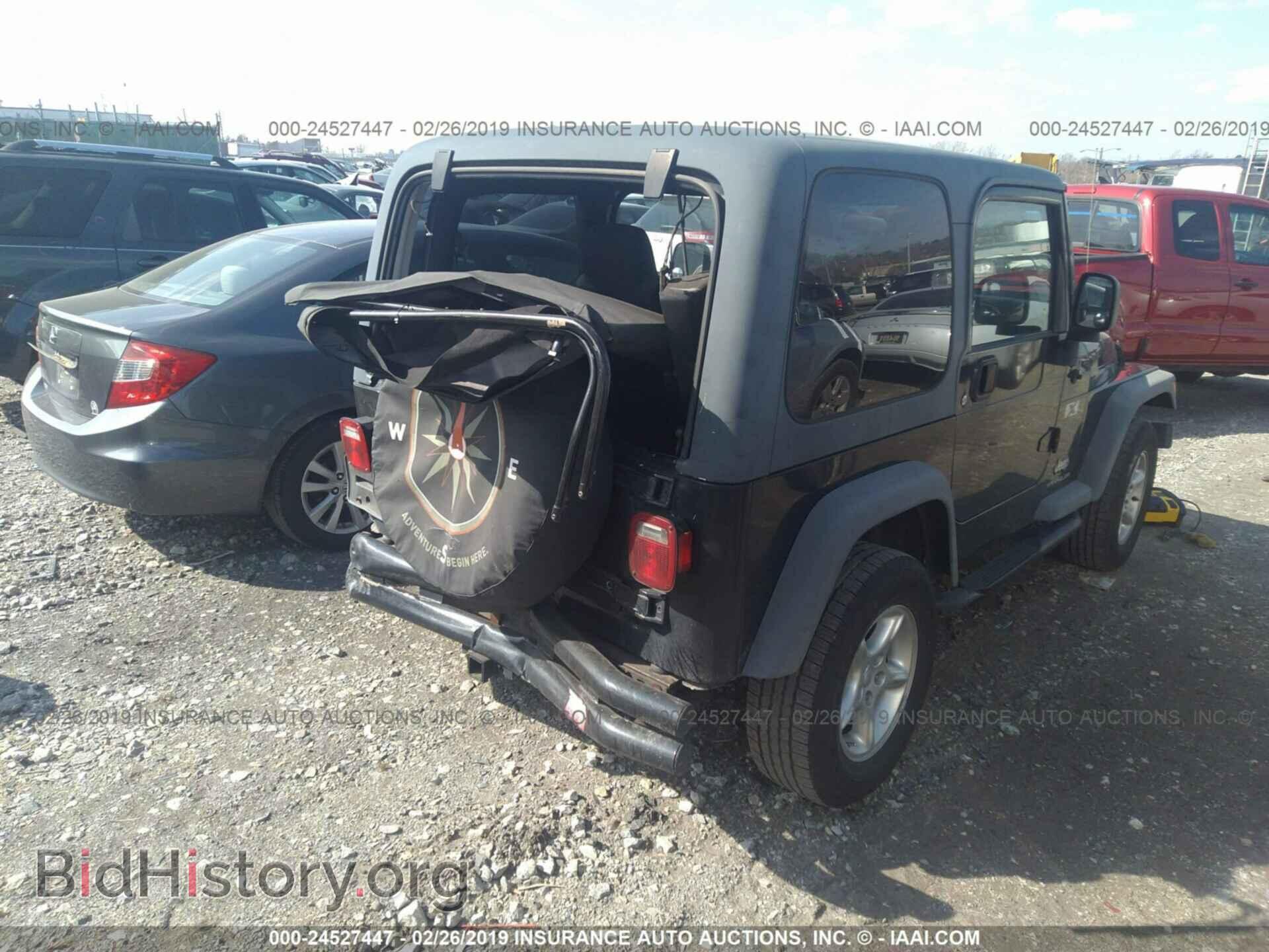 2003 JEEP WRANGLER - VIN: 1J4FA39S93P346129 - Фото 4