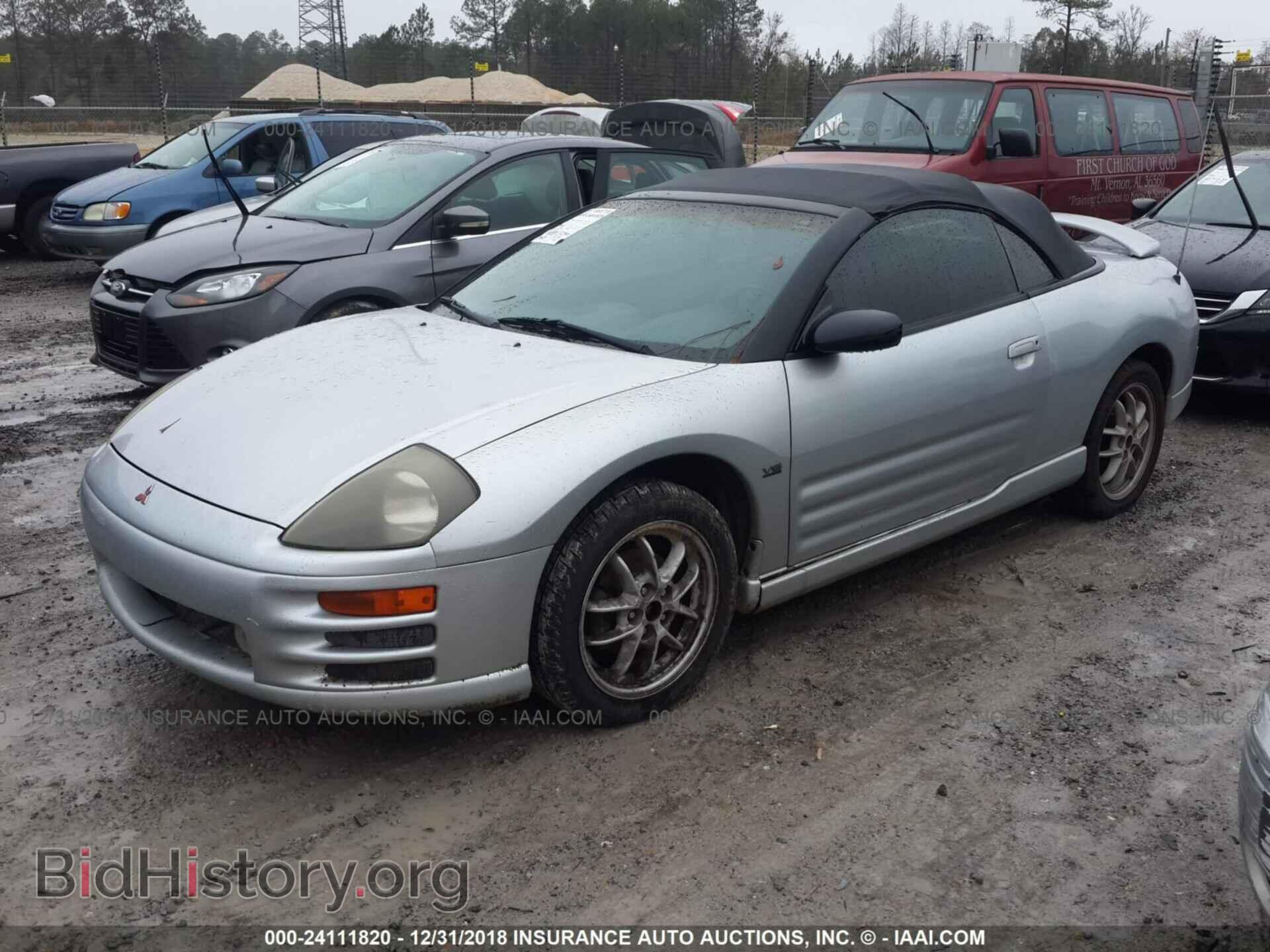 2001 MITSUBISHI ECLIPSE - VIN: 4A3AE85HX1E165932 - Photo 2