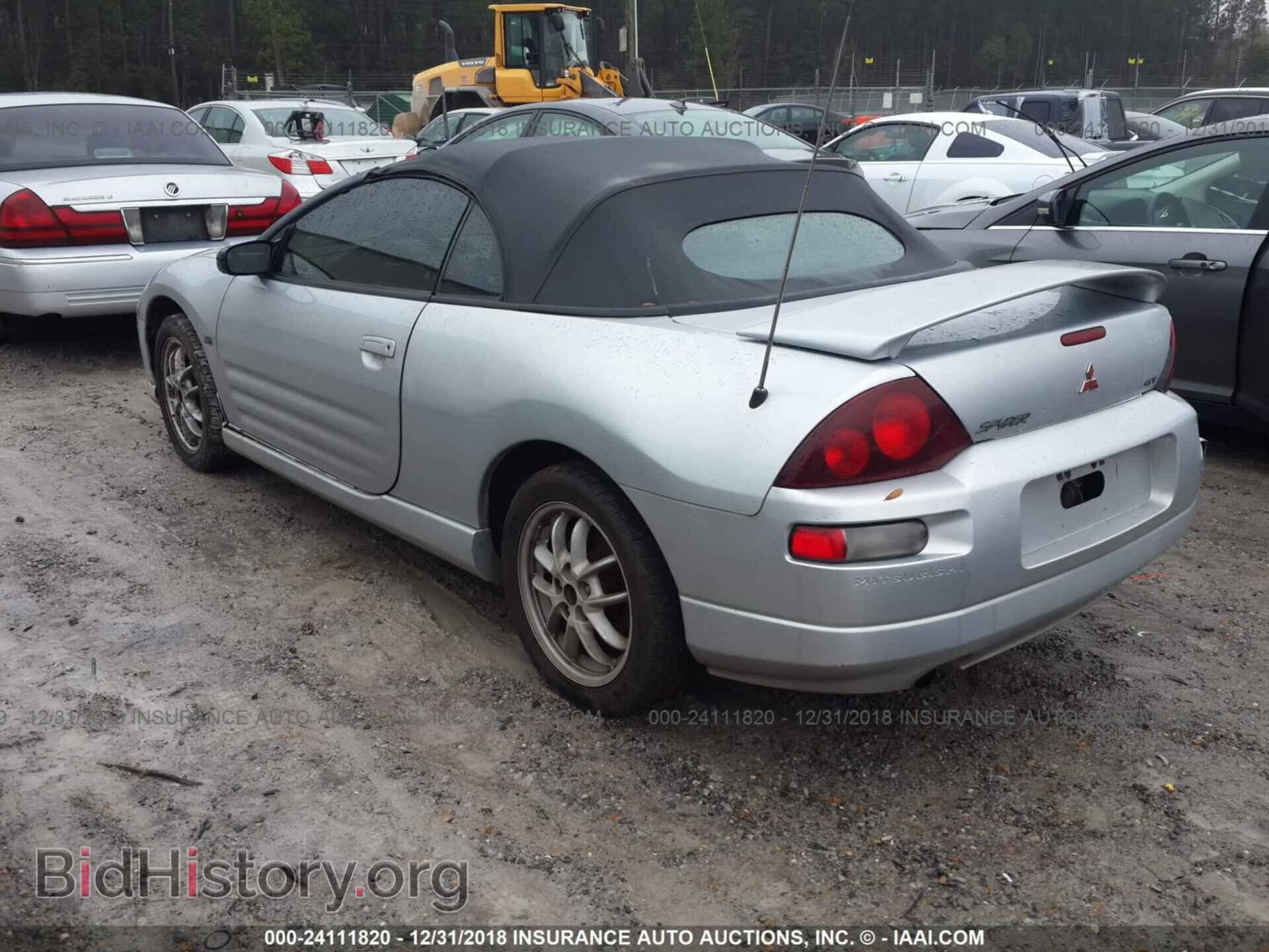 2001 MITSUBISHI ECLIPSE - VIN: 4A3AE85HX1E165932 - Photo 3