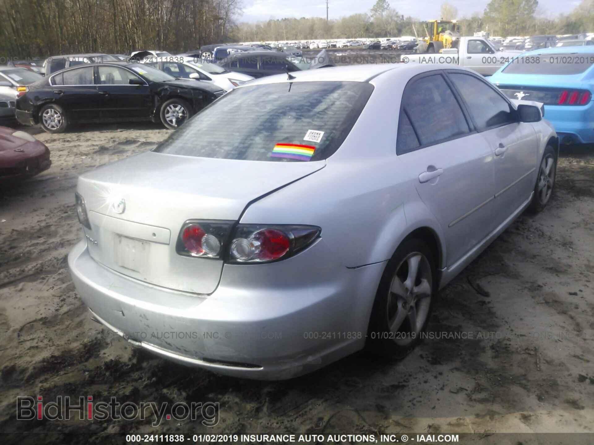 2007 MAZDA 6 - VIN: 1YVHP80C175M10790 - Фото 4