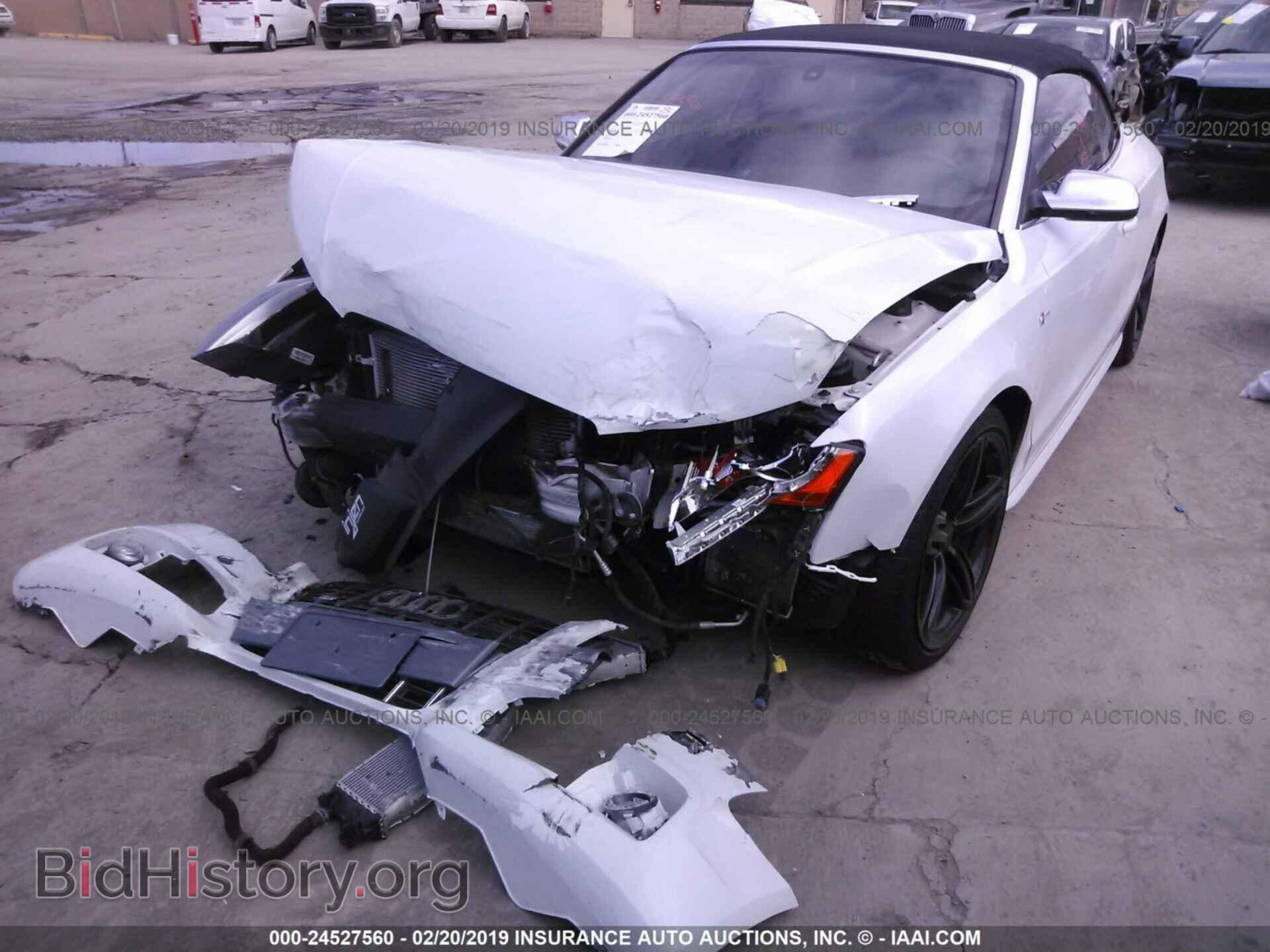2012 AUDI S5 - VIN: WAUCGAFH7CN001825 - Фото 2