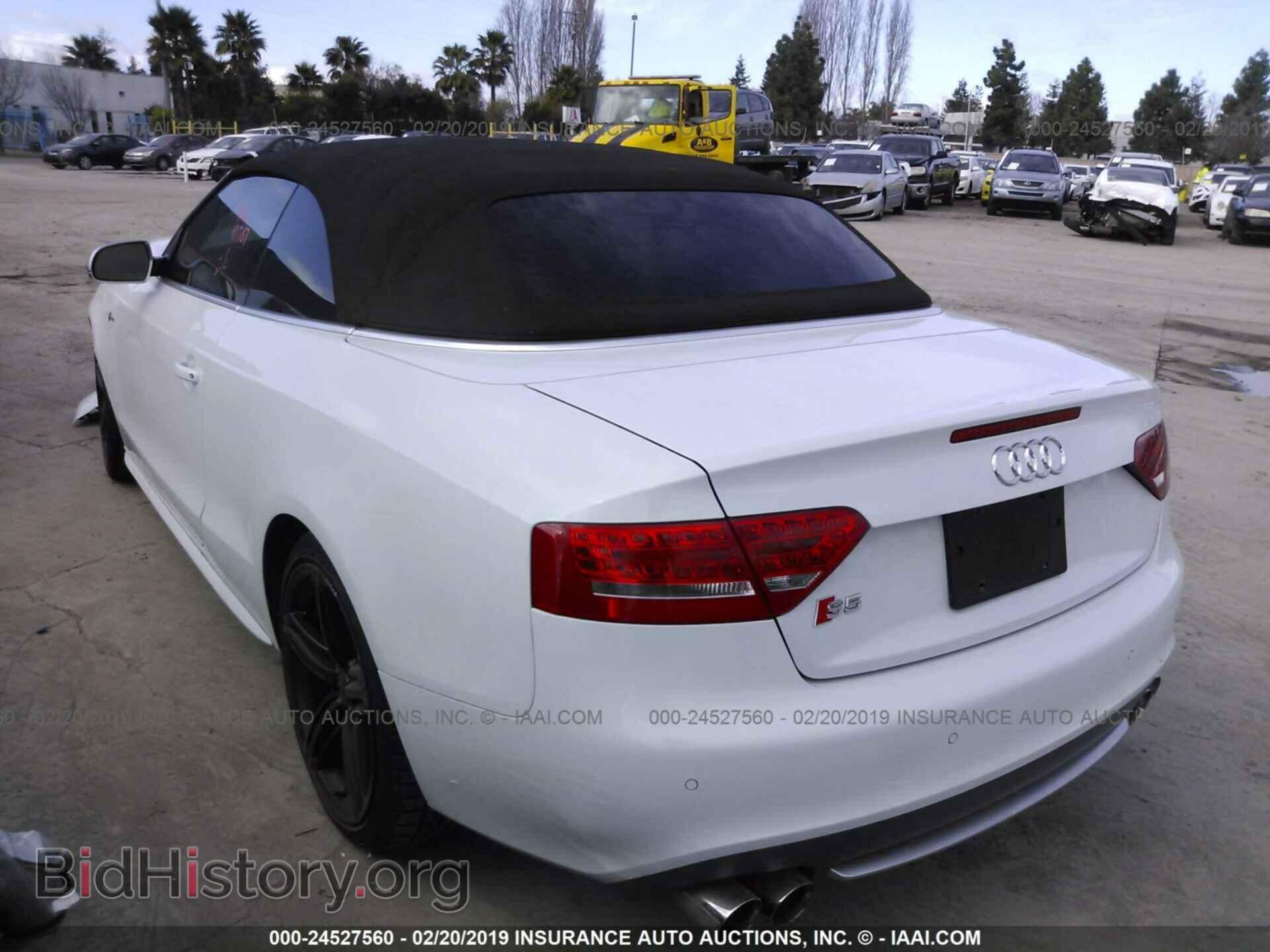 2012 AUDI S5 - VIN: WAUCGAFH7CN001825 - Фото 3